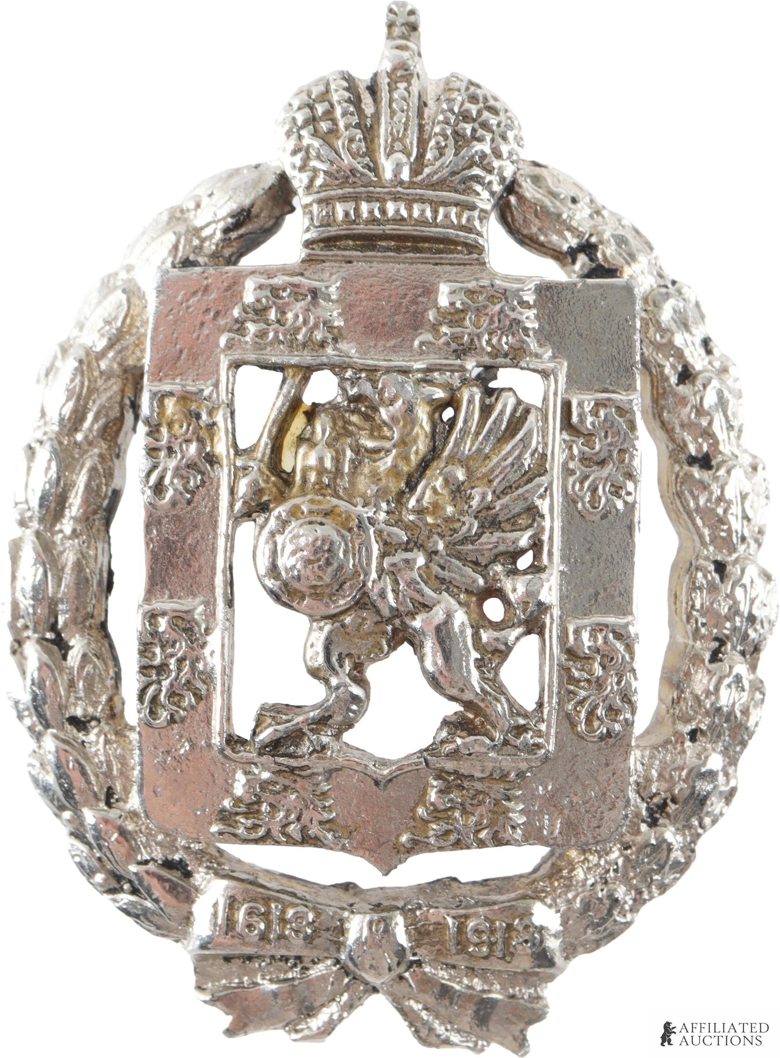 Romanov Dynasty Imperial Tercentenary Badge (1 of 2)