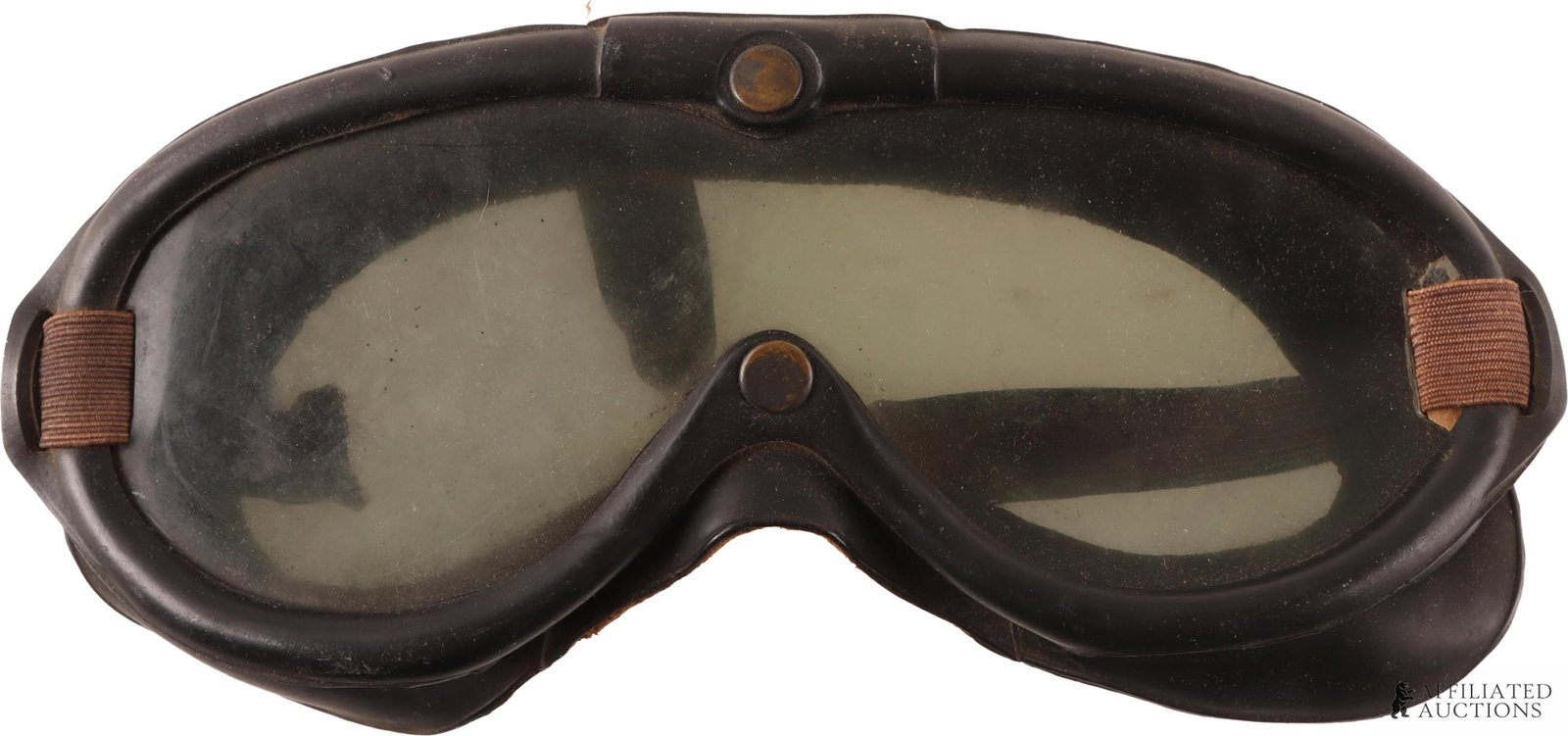 WWII USAAF Aviation Goggles Polaroid No. 1065 (1 of 2)