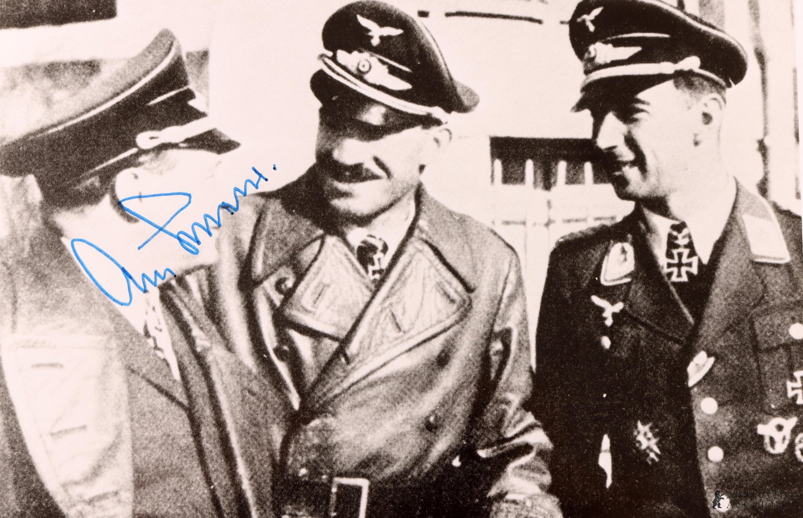 WWII German Fighter Ace Adolf Galland Autograph (1 of 2)