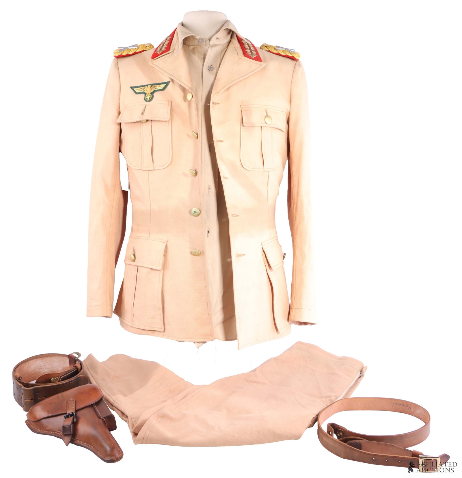 Western Costume Co. Erwin Rommel Uniform WWII (1 of 12)