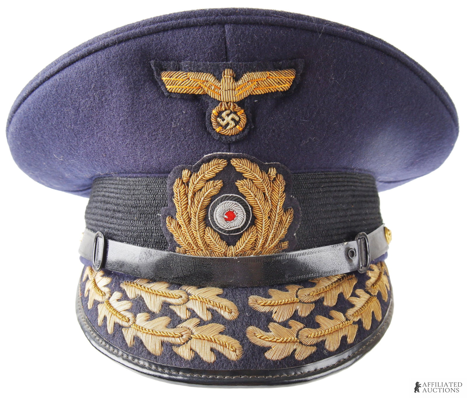 WWII Kriegsmarine Visor German Third Reich Navy (1 of 6)