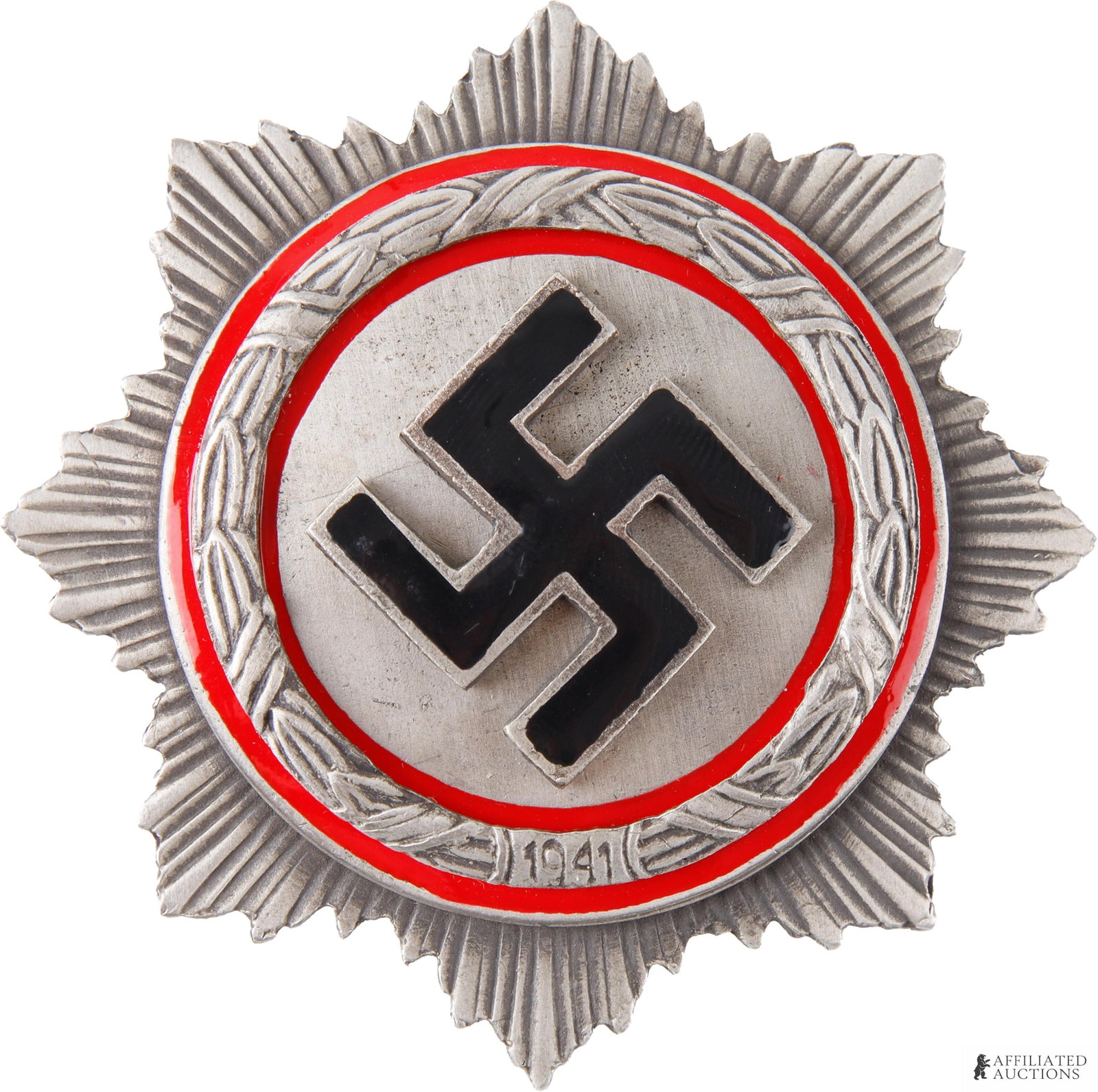 German Cross In Silver WWII German Third Reich