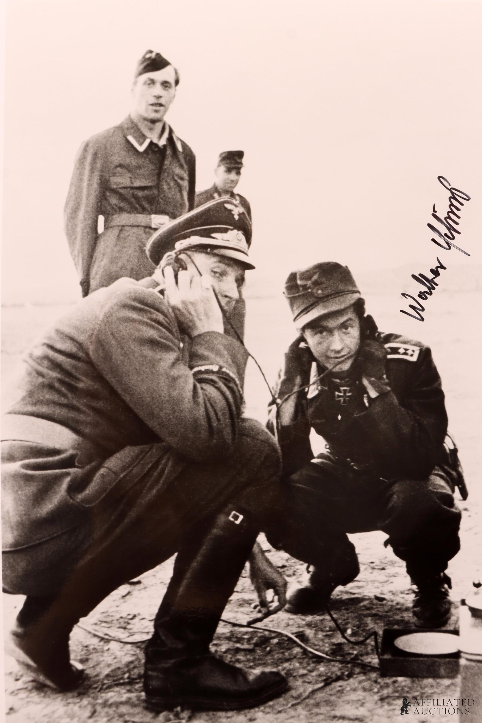 WWII German Fighter Ace Walter Schuck Autograph (1 of 2)
