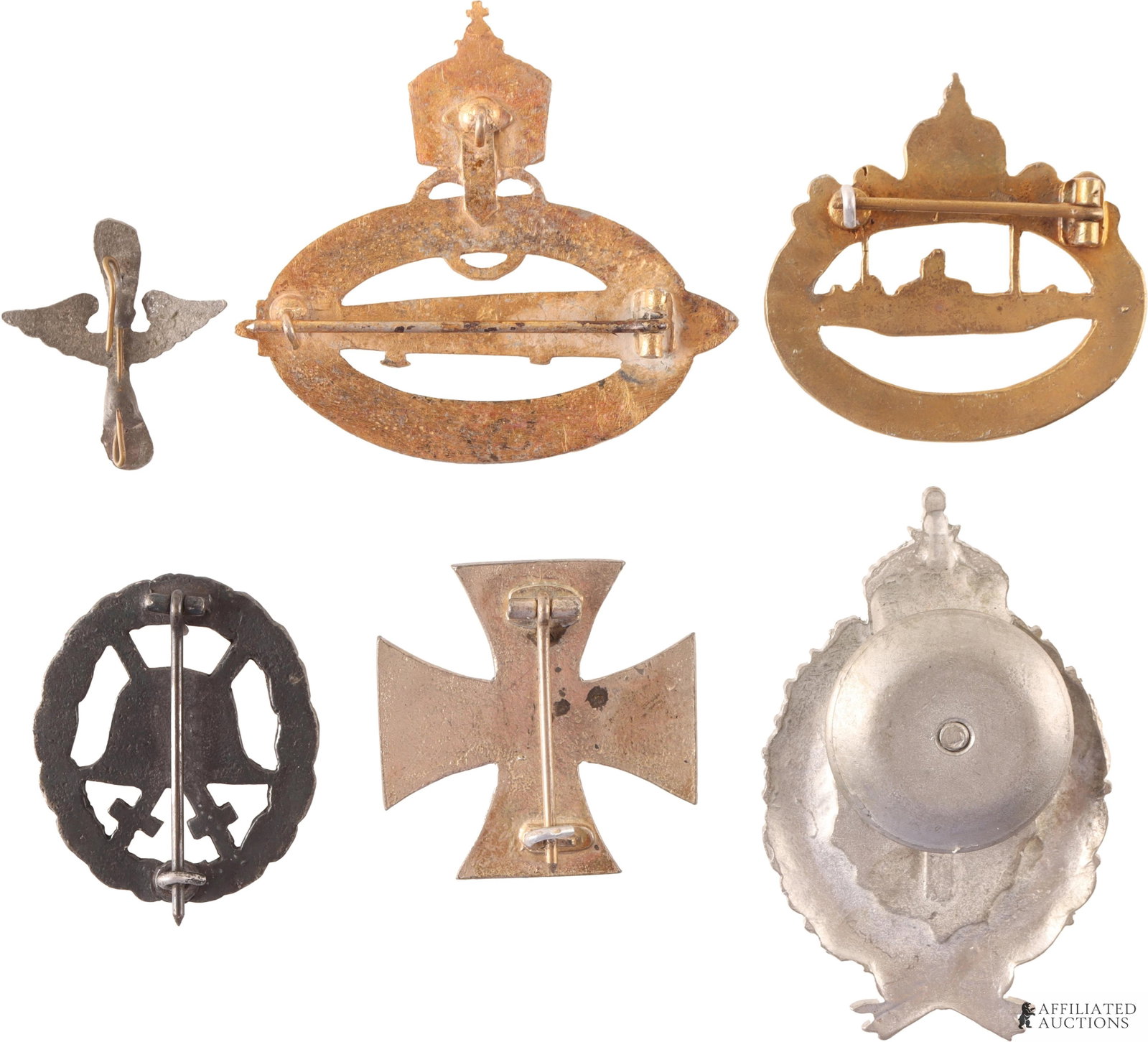 Six WWI German Badges - 2