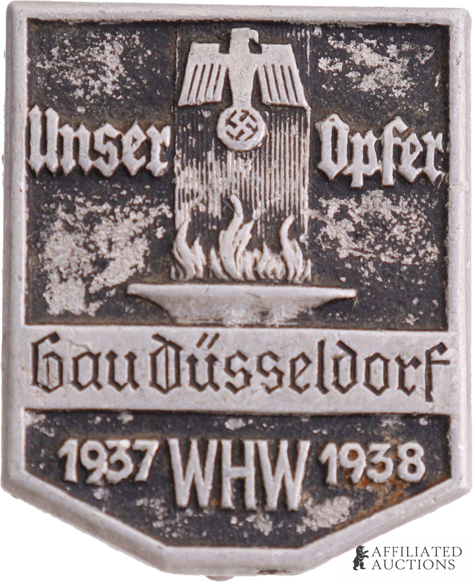 1937-1938 Winterhilfswerk Tinnie Pin.