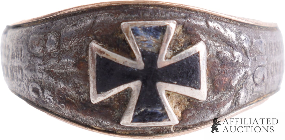 1914 DHG Iron Cross Ring.