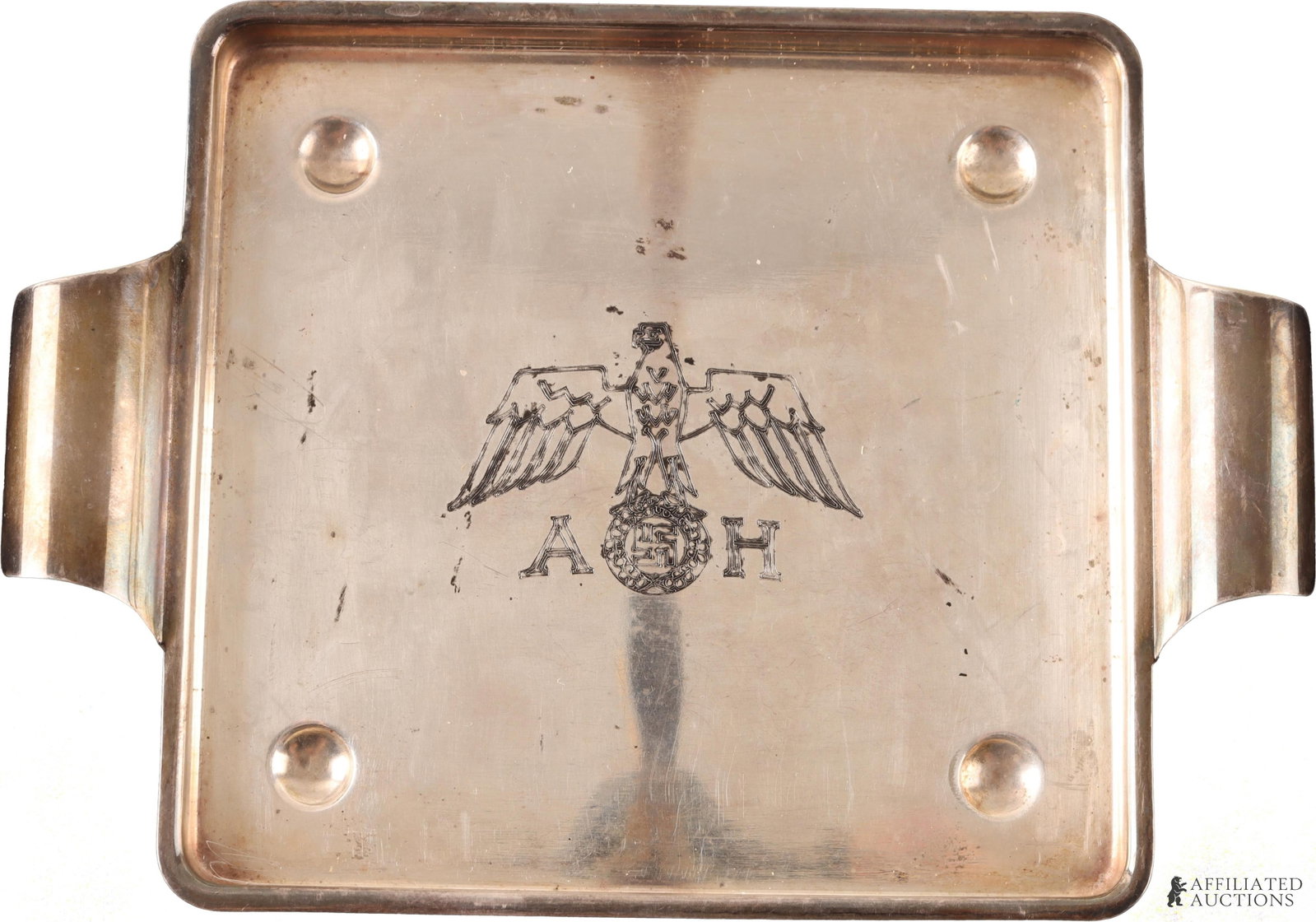 WWII German Reich Adolf Hitler Ash Tray (1 of 2)