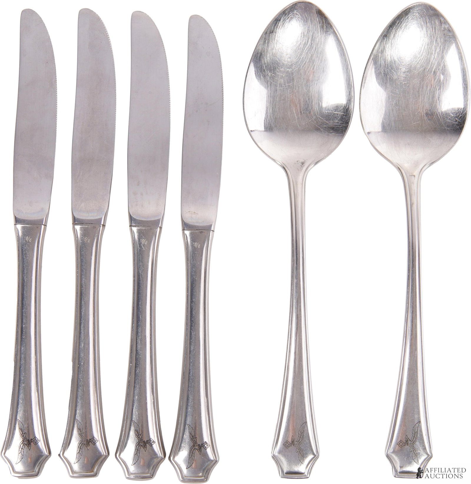 Luftwaffe Mess Hall Ware WWII German Lot of 6 (1 of 4)