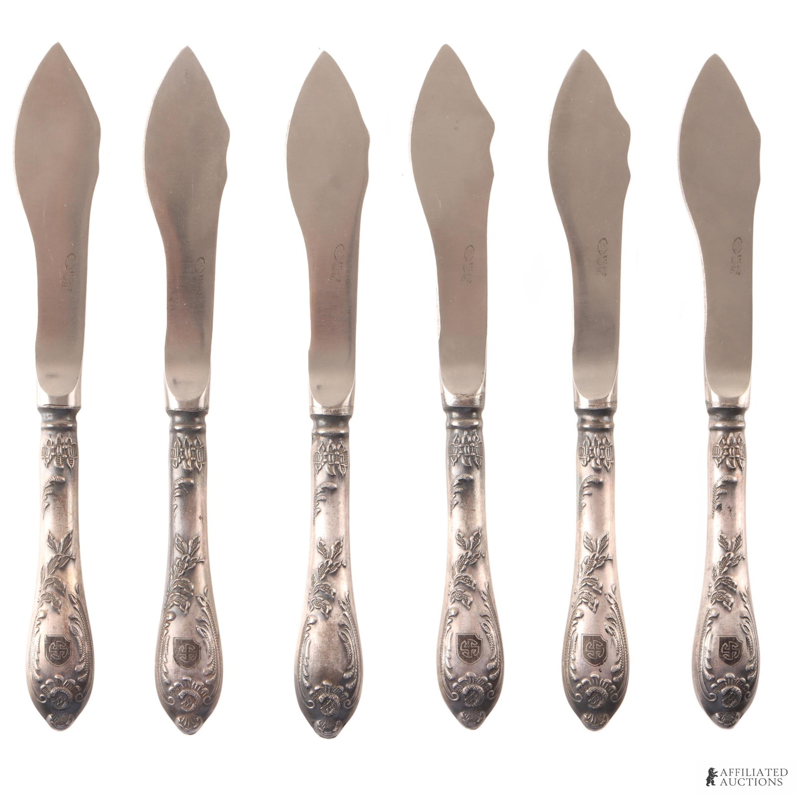 SS Wiking Fish Knives WWII German Reich Lot of 6 (1 of 4)