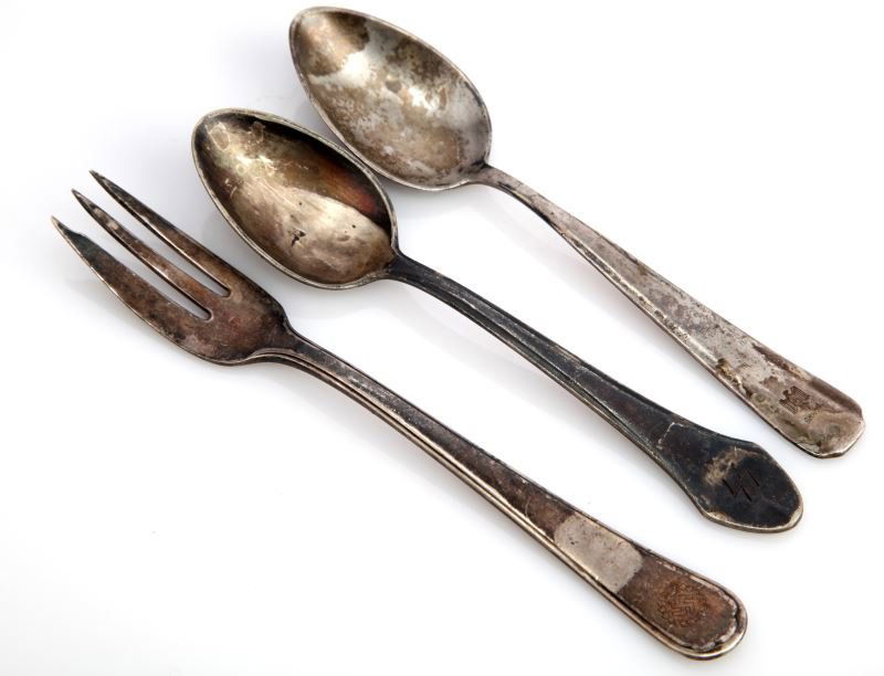 GERMAN WWII SILVERPLATED SILVERWARE