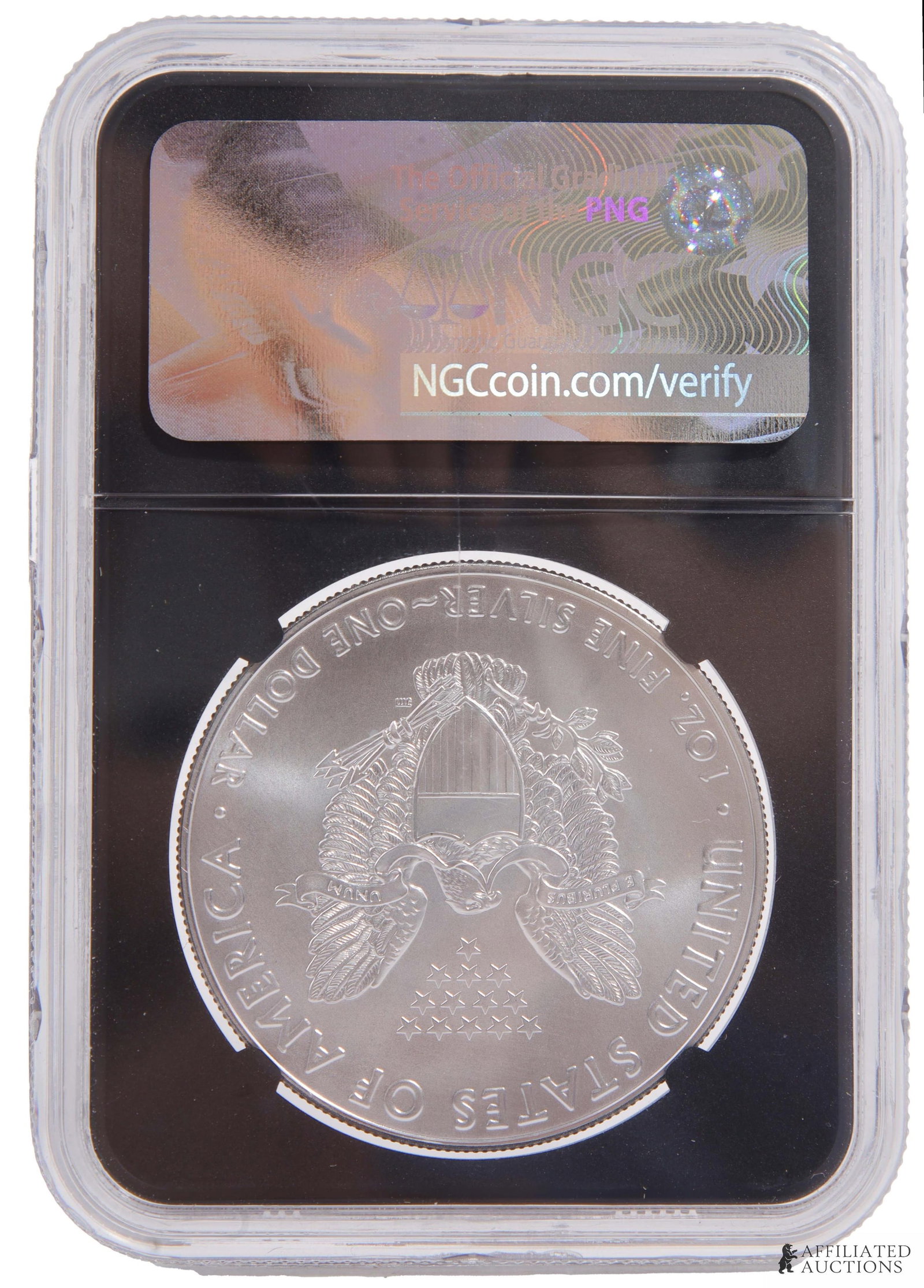 2017 Silver American Eagle NGC First Release - 2