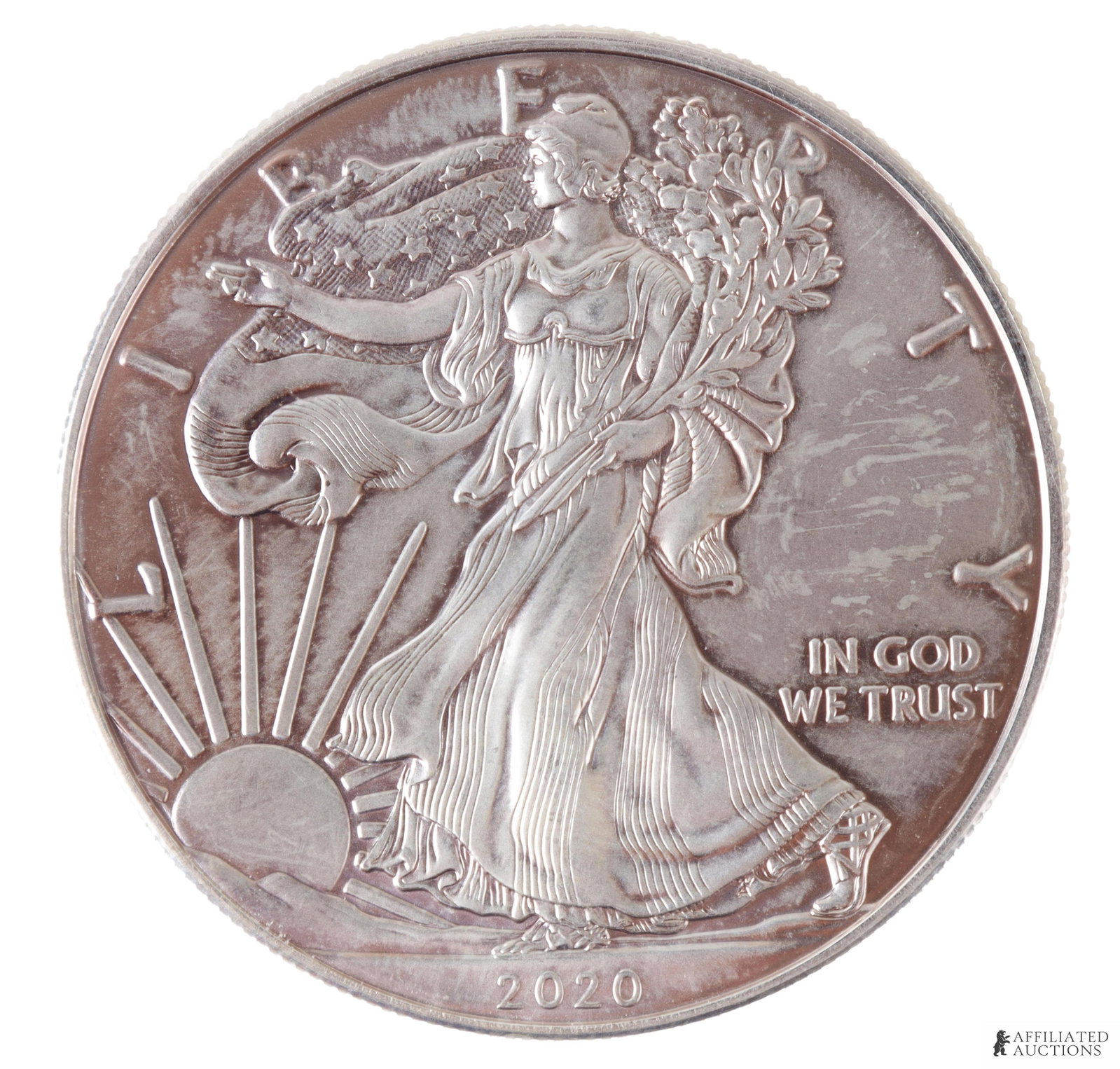 2020 US One Ounce Silver American Eagle Coin (1 of 2)