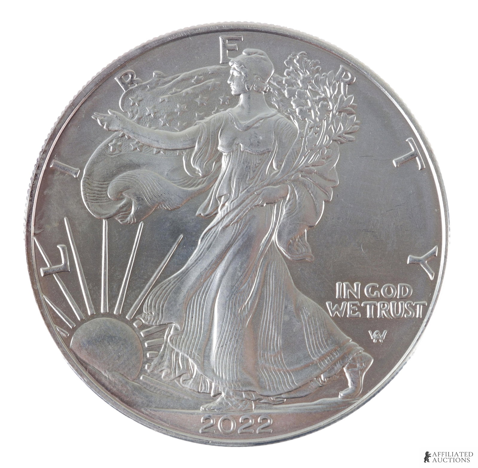 2022 US One Ounce Silver American Eagle Coin (1 of 2)