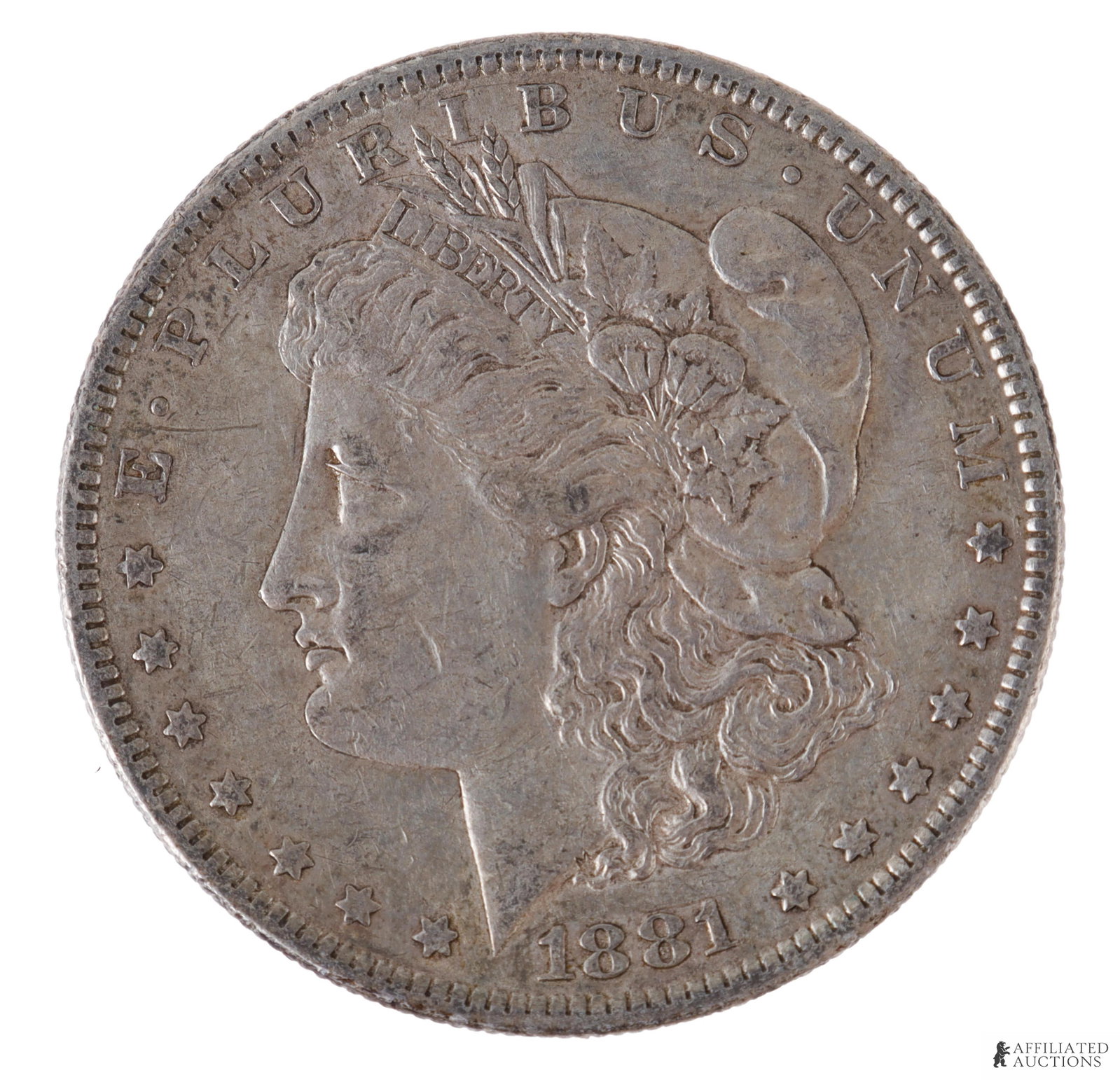 1881 O Morgan Silver Dollar US Coin (1 of 2)
