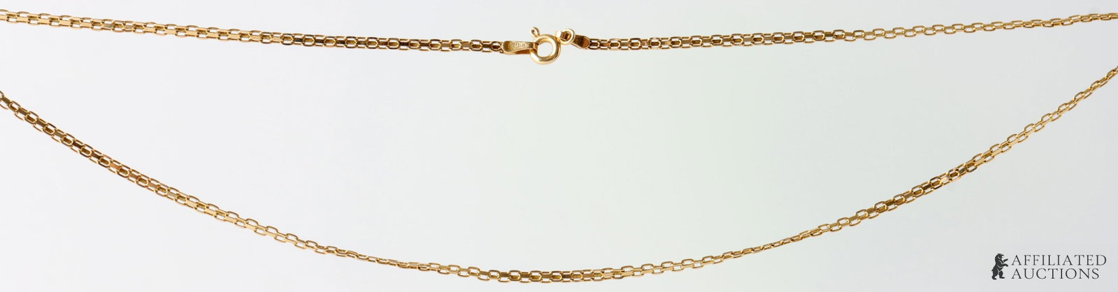 14K Gold Venetian Box Chain Necklace (1 of 3)