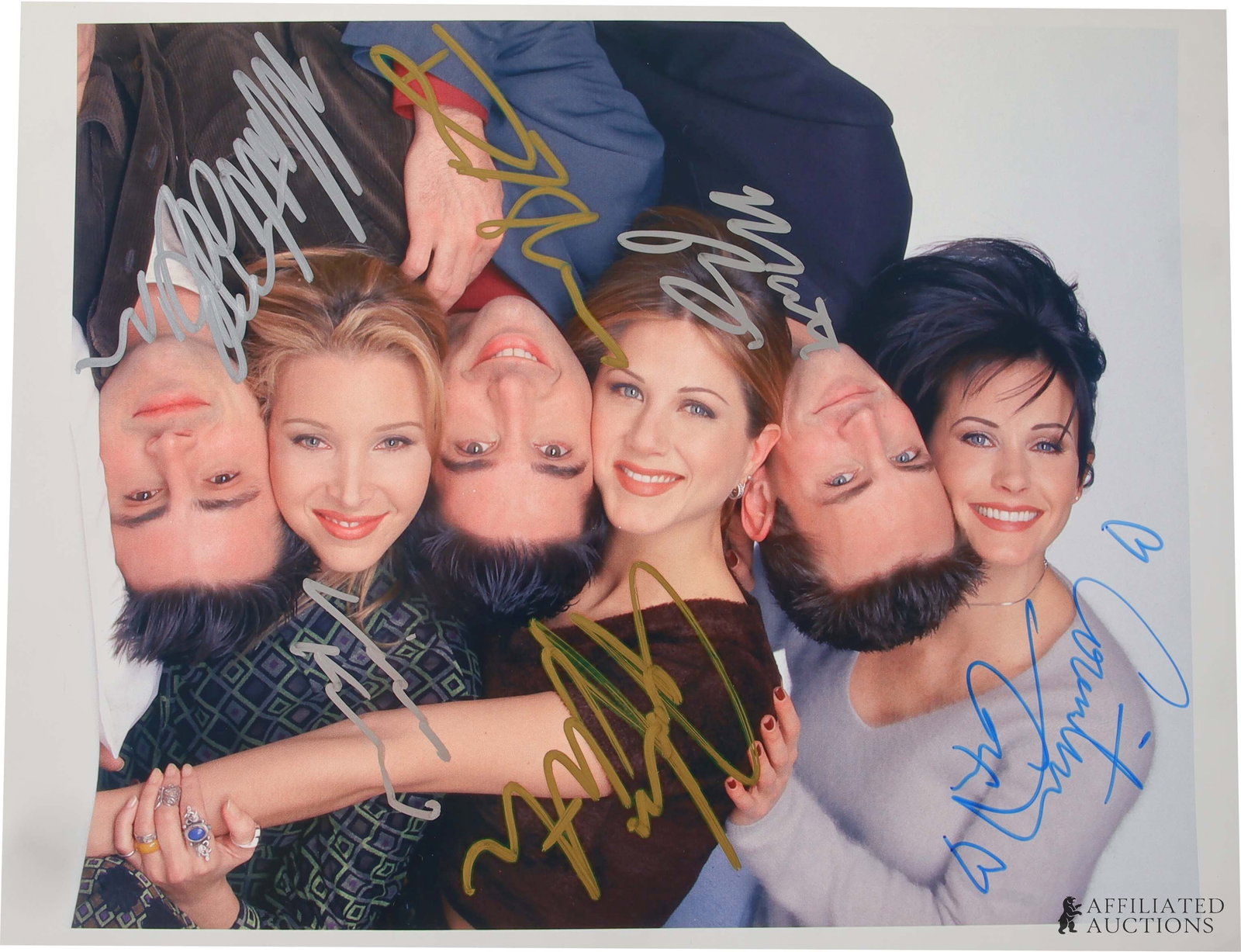 Friends Main Cast Autographed Photo (1 of 9)