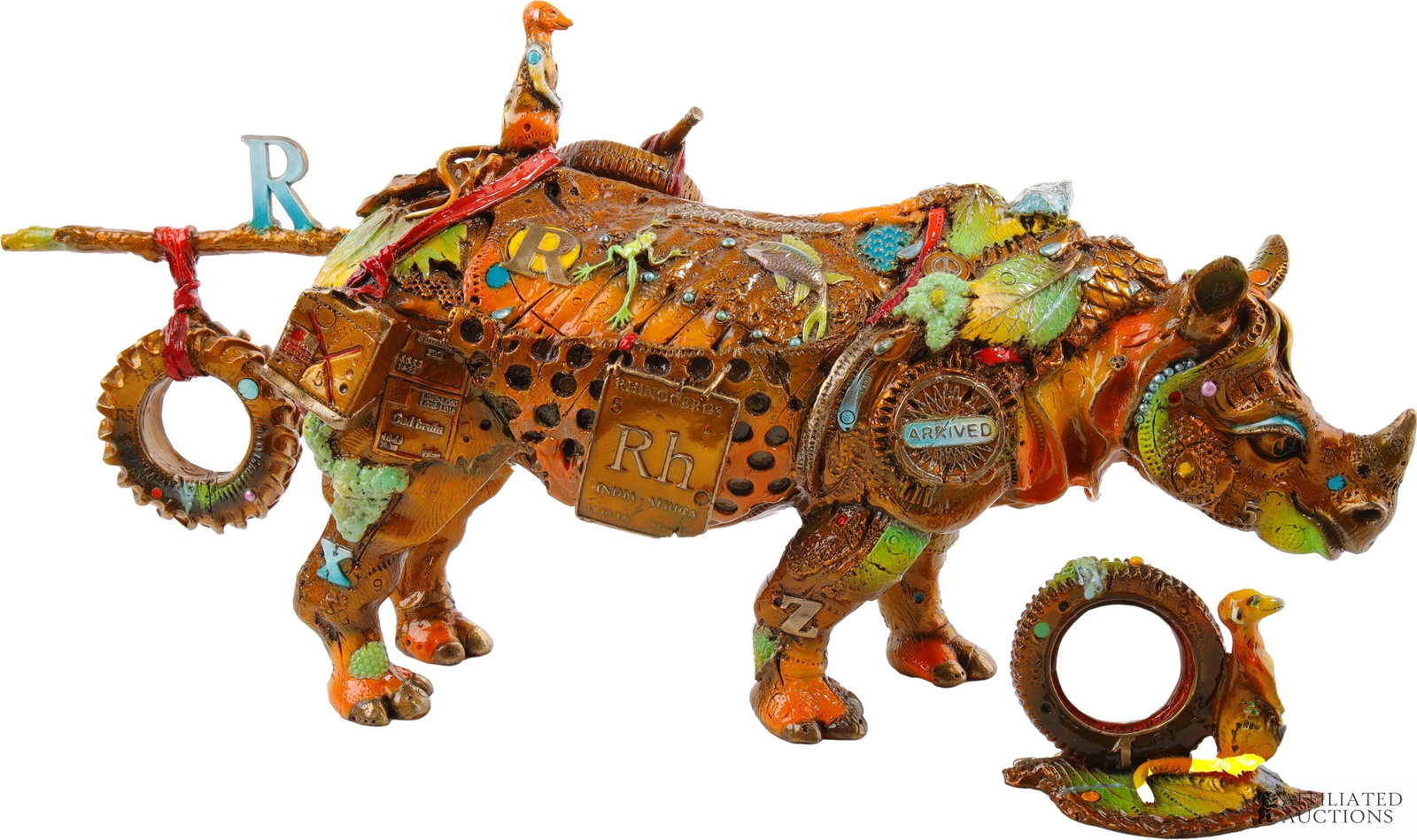 Nano Lopez Timothy the Rhinoceros Bronze (1 of 7)