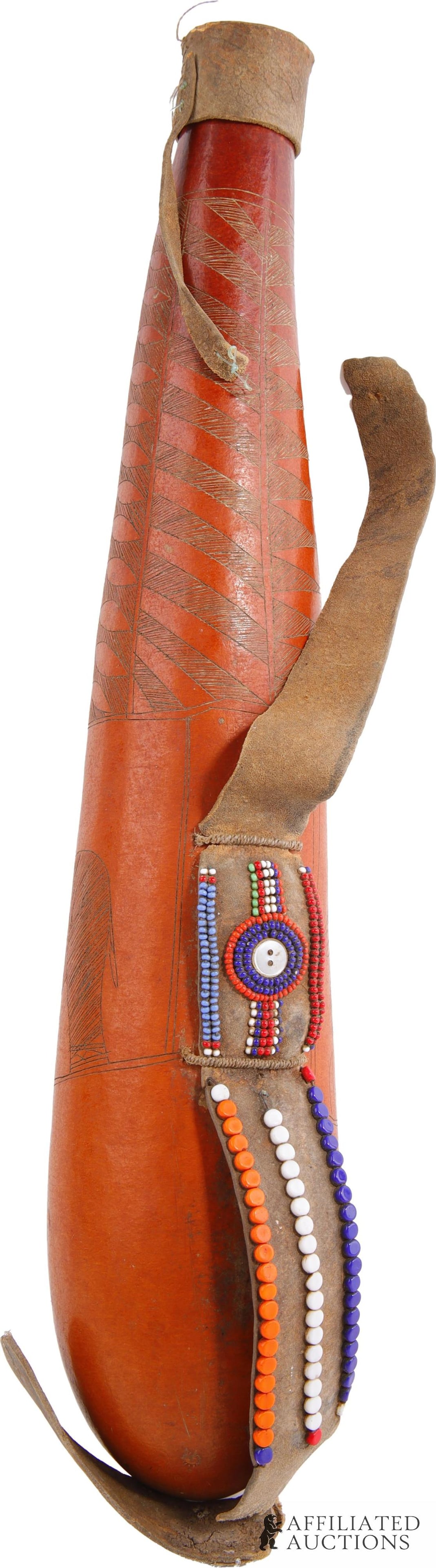 Masaai Blood and Milk Gourd Etched (1 of 6)