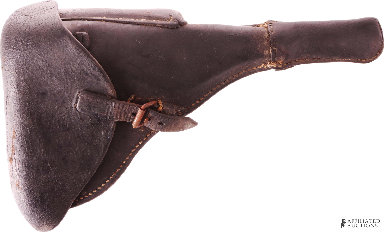 WWI Imperial German Artillery Luger P.08 Leather Holster (1 of 4)