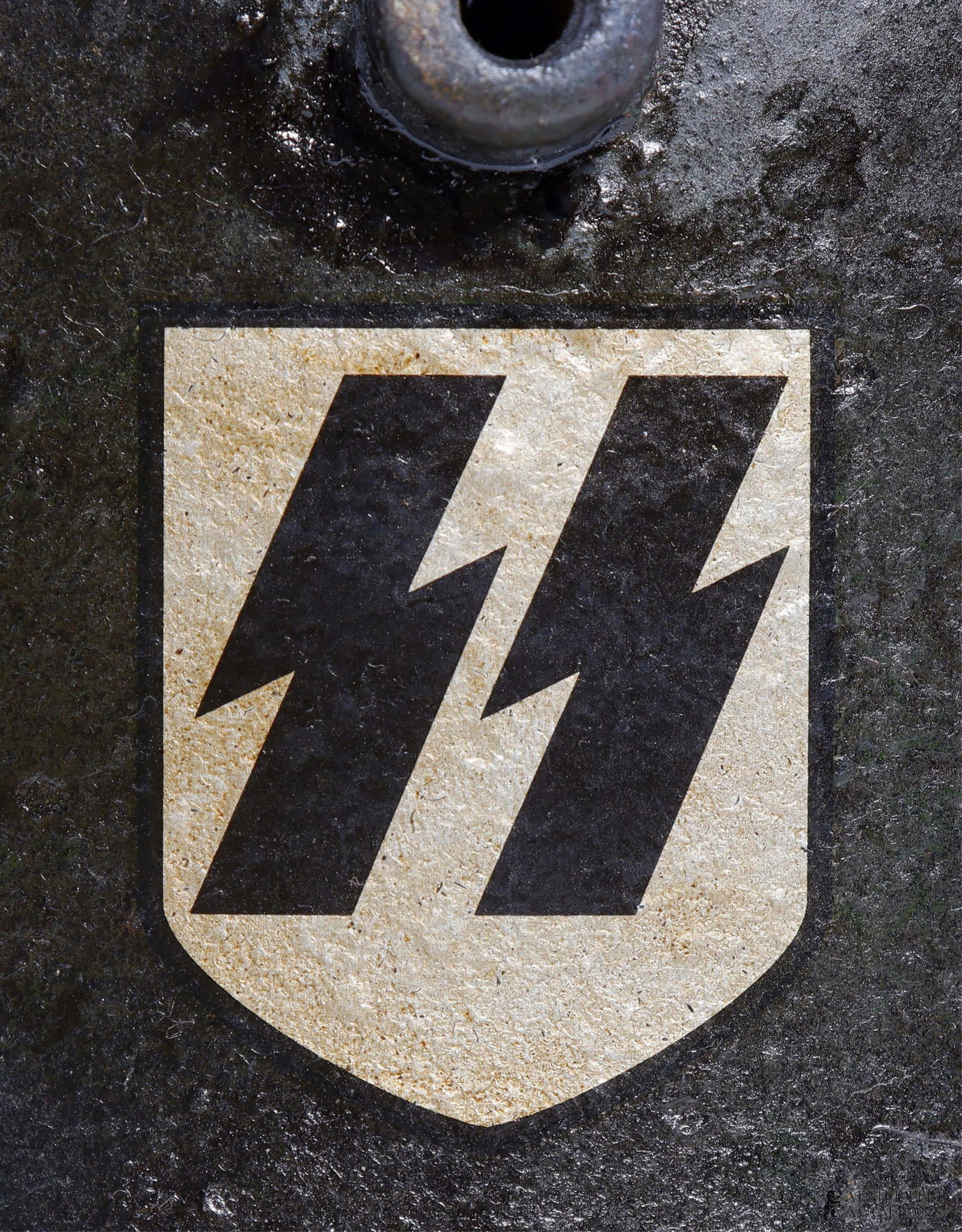 SS Double Decal Transitional M16 Stahlhelm - 8