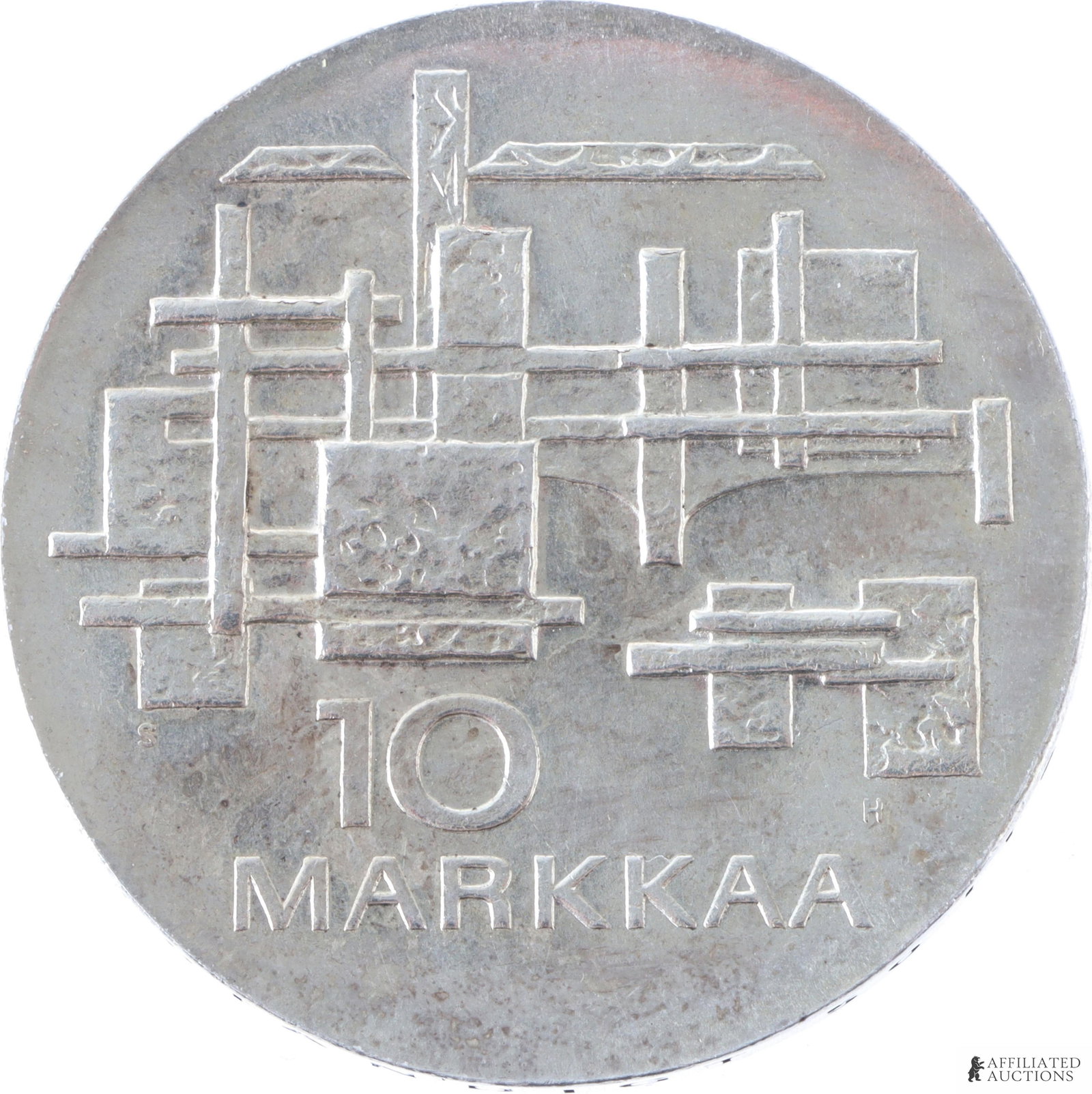 1967 Finland 10 Markkaa Silver Coin: 1967 10 Markkaa from Finland. 0.900 Silver. 23.7g. 35mm diameter. Metal: Silver Country of Origin: Finland.