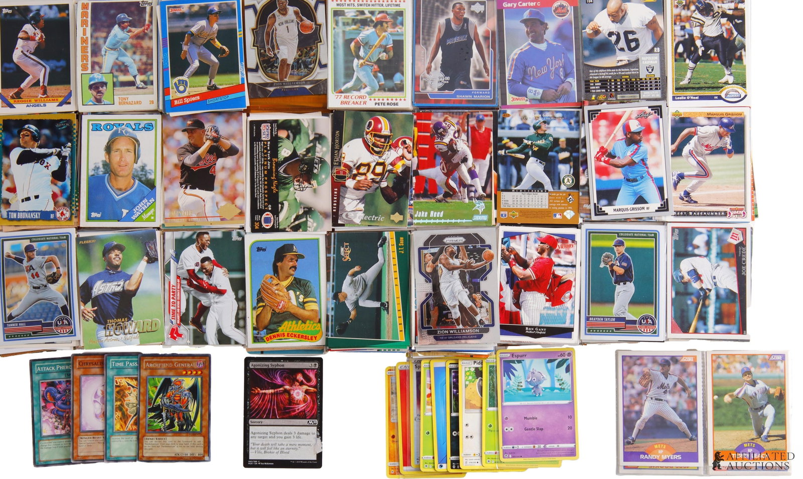 Five Pounds Sports and Trading Cards Unsearched: An unsearched, five pound bag of sports and trading cards.