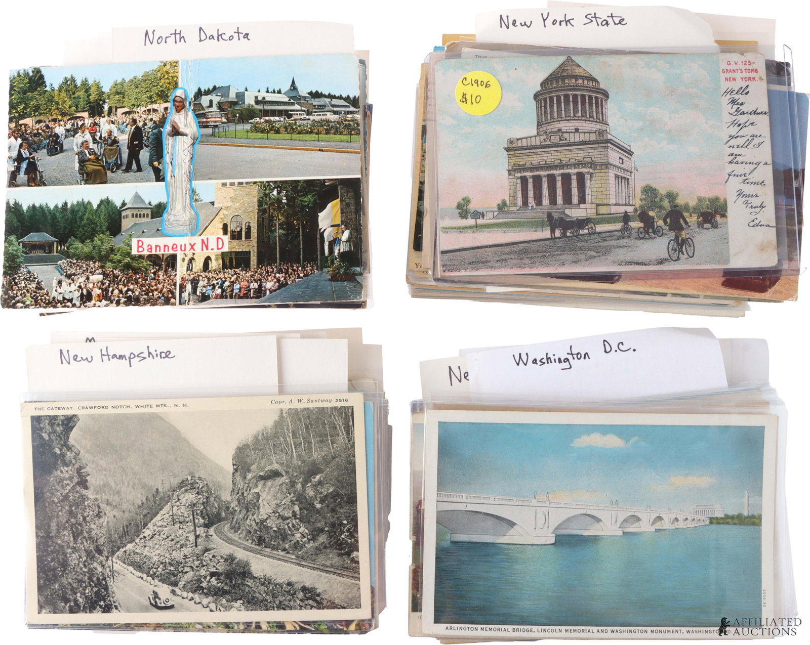 Vintage USA Travel Postcard Collection 100+ Pcs (1 of 5)