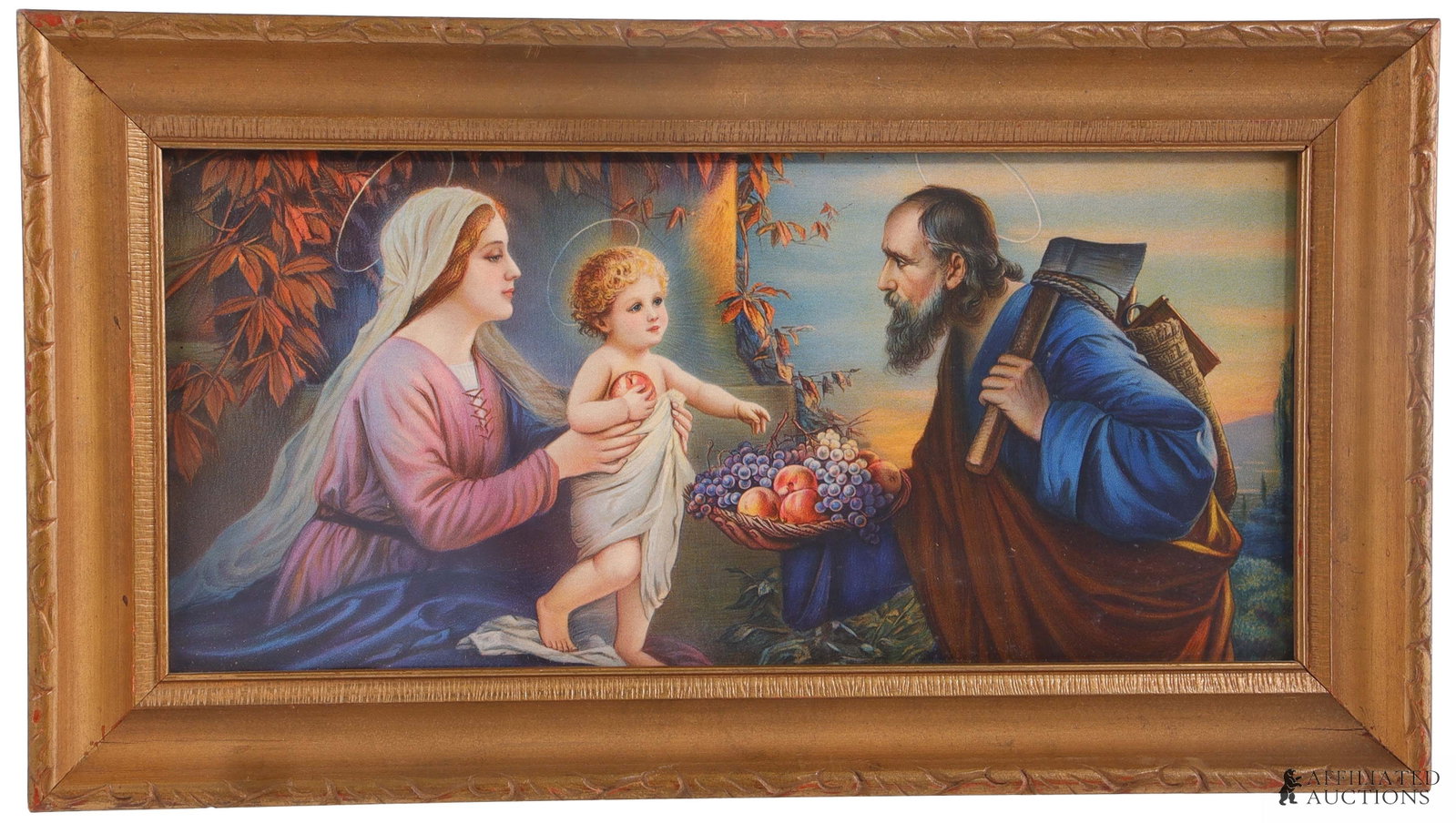 Josef Untersberger Holy Family Chromolithograph (1 of 8)