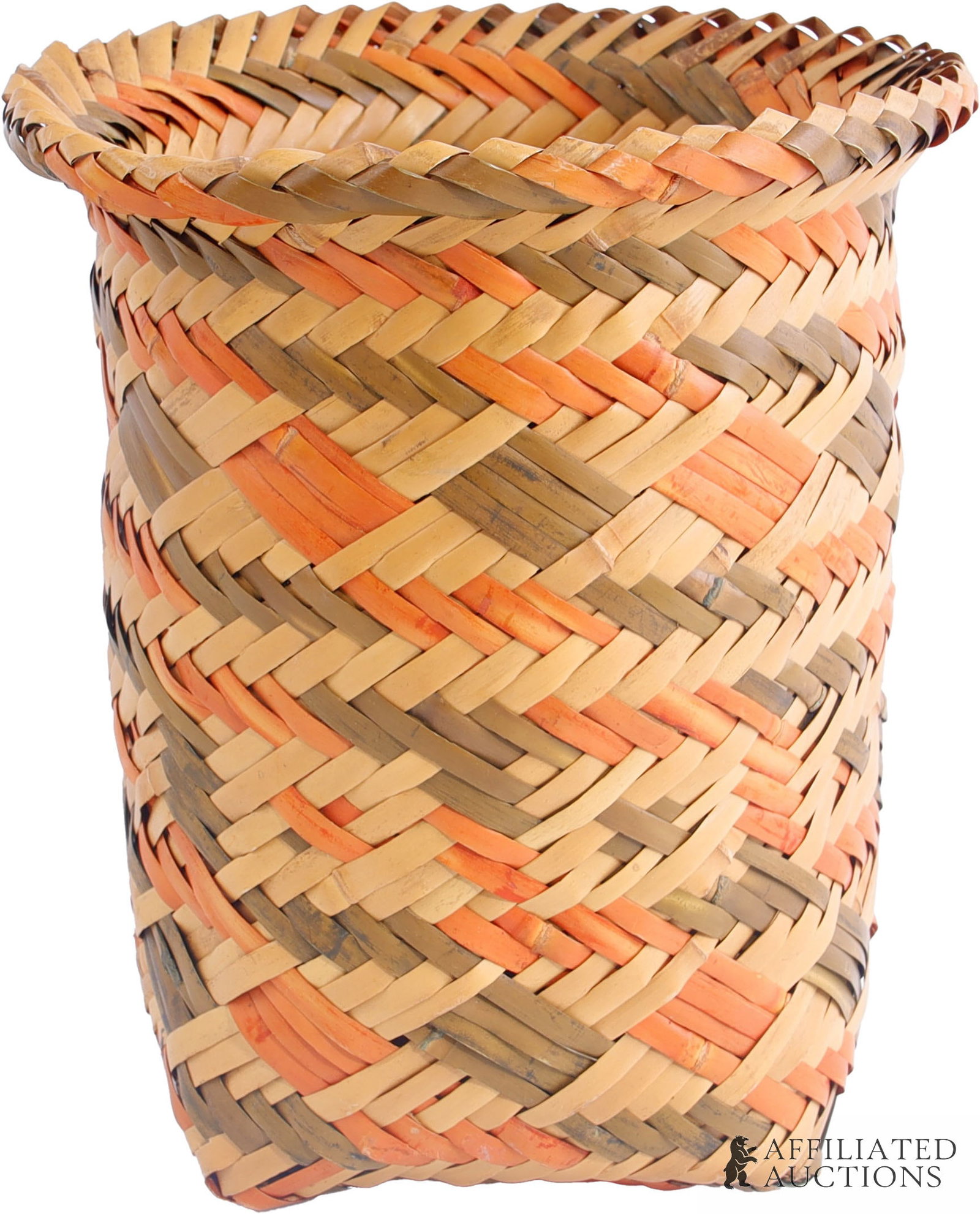 Native American Choctaw River Cane Basket (1 of 7)
