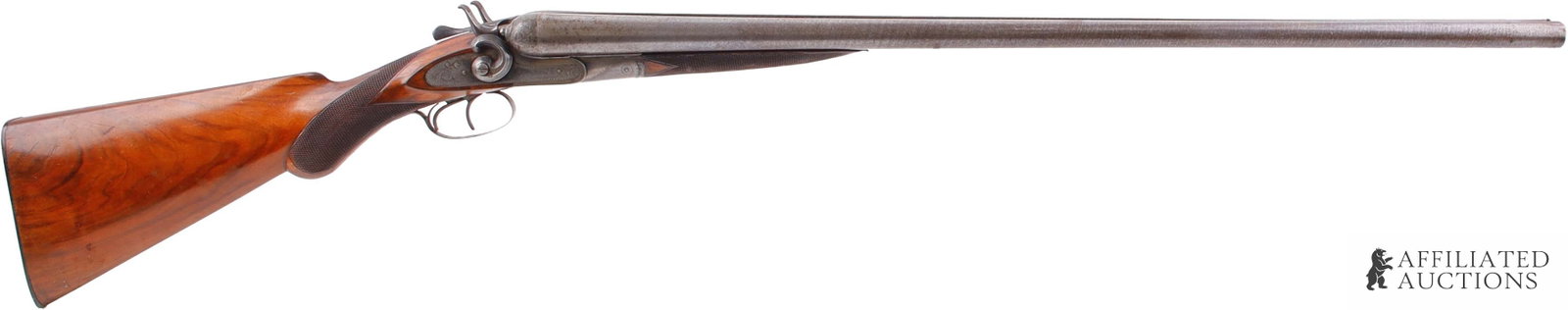 Fine W. & C. Scott 12 Gauge Hammer Shotgun (1 of 6)