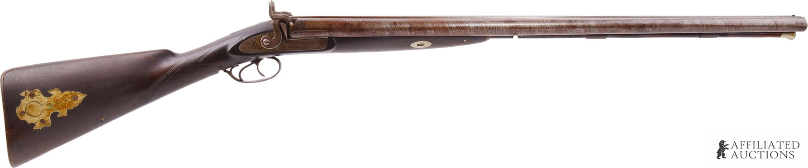 English Real Twist Damascus Barrel 12GA Shotgun (1 of 4)