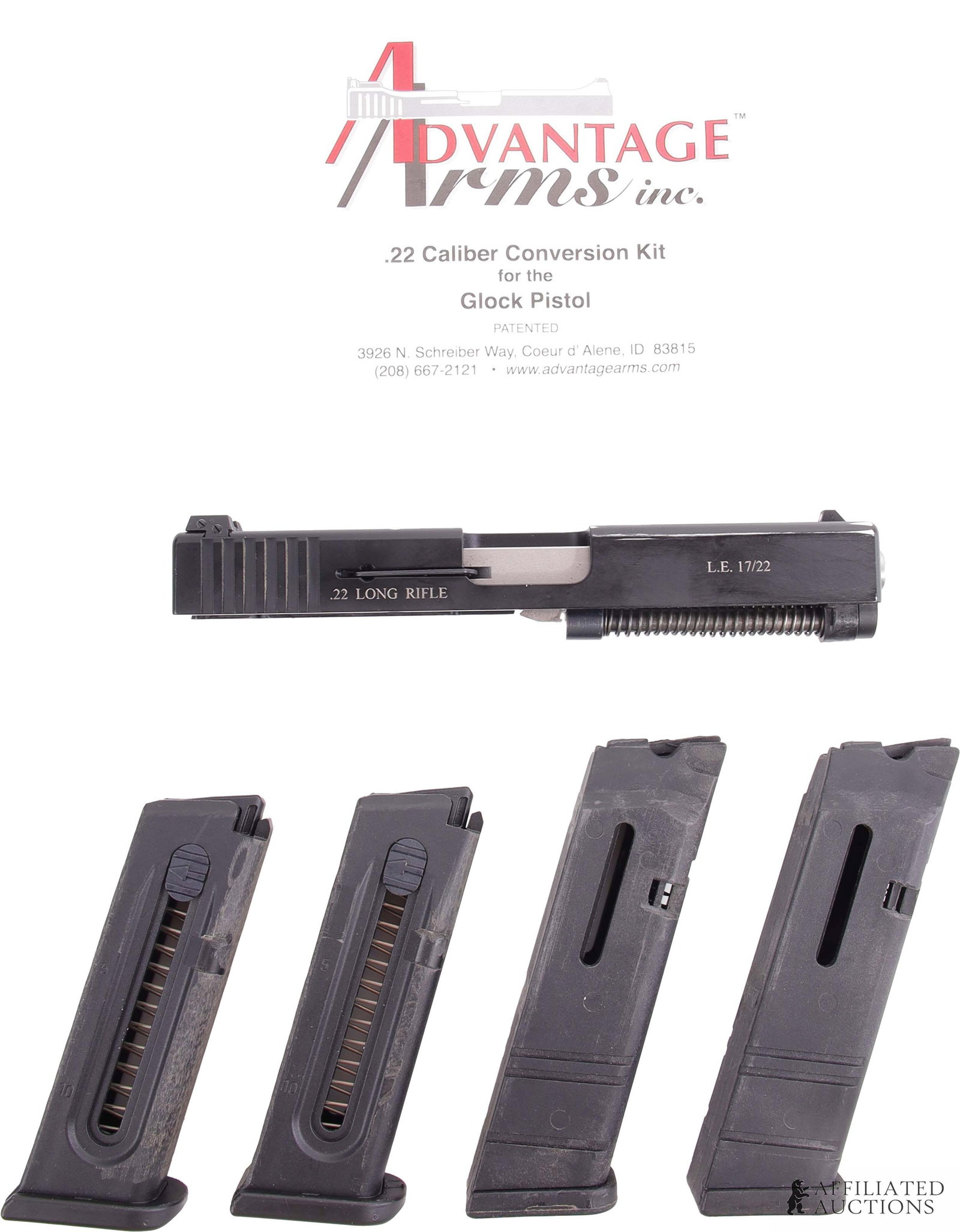 Advantage Arms Glock .22 Caliber Conversion Kit - 2