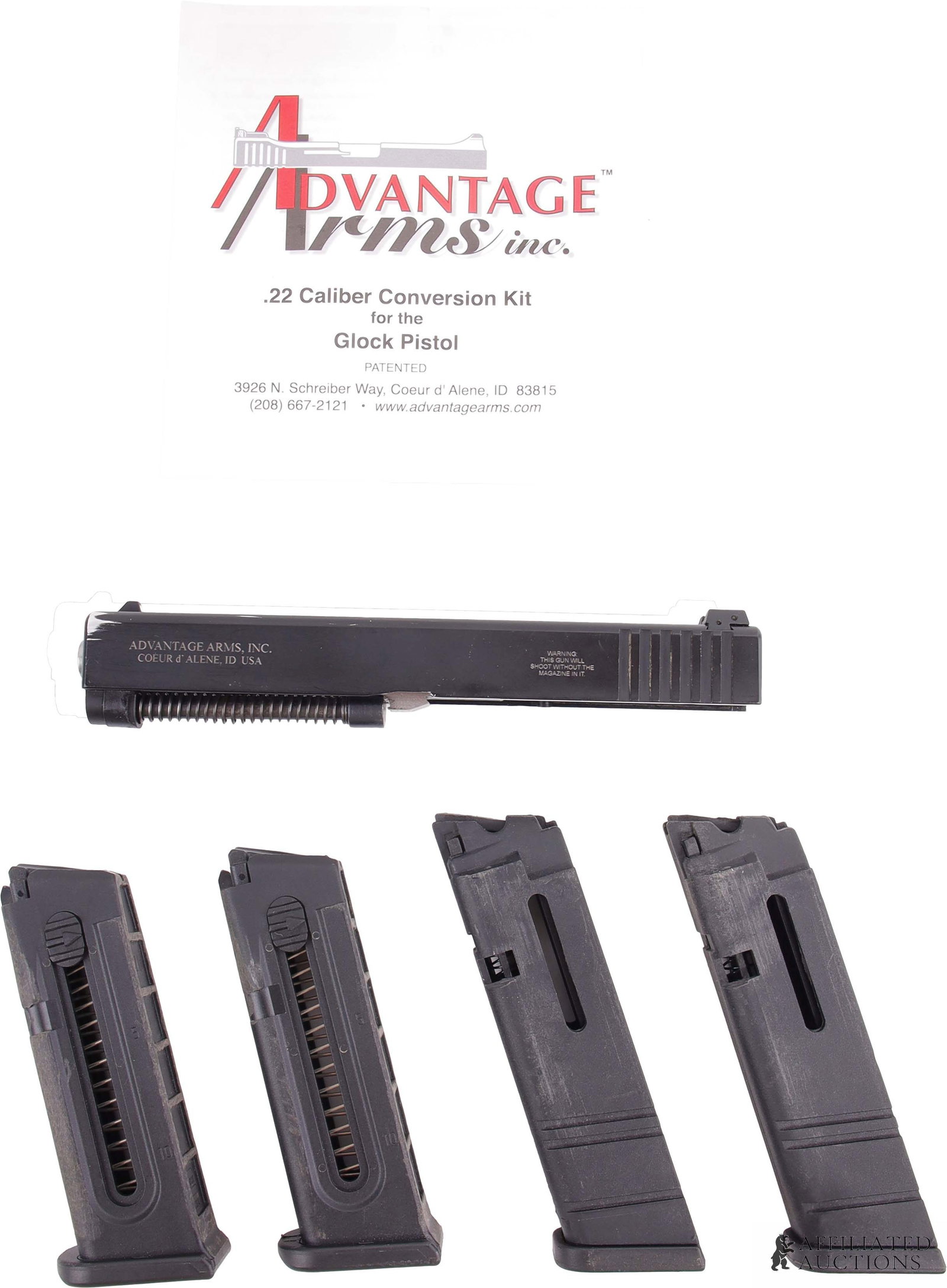 Advantage Arms Glock .22 Caliber Conversion Kit - 3