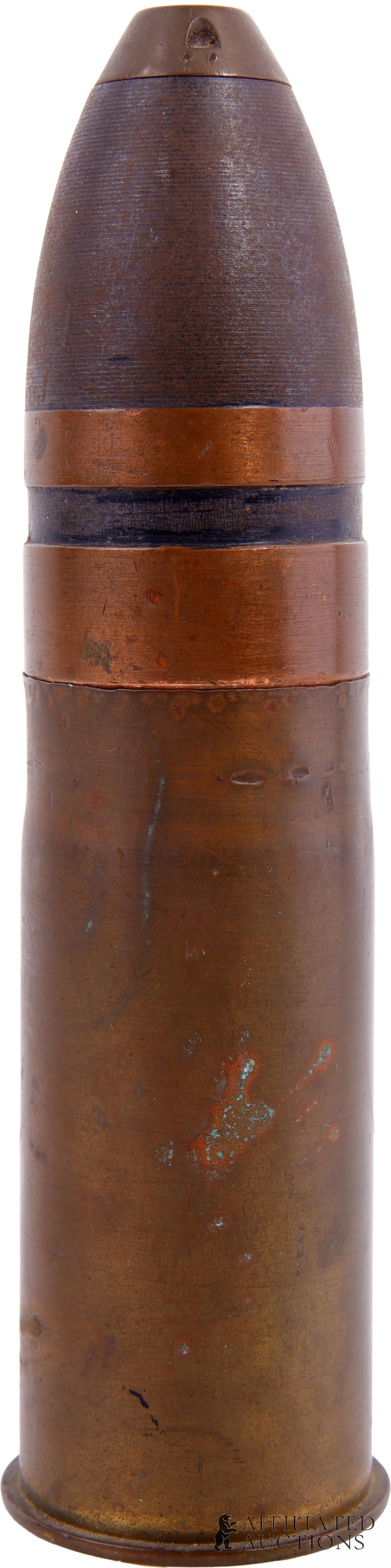 Imperial German 37mm Maxim HE Cartridge Dated 1899 (1 of 3)