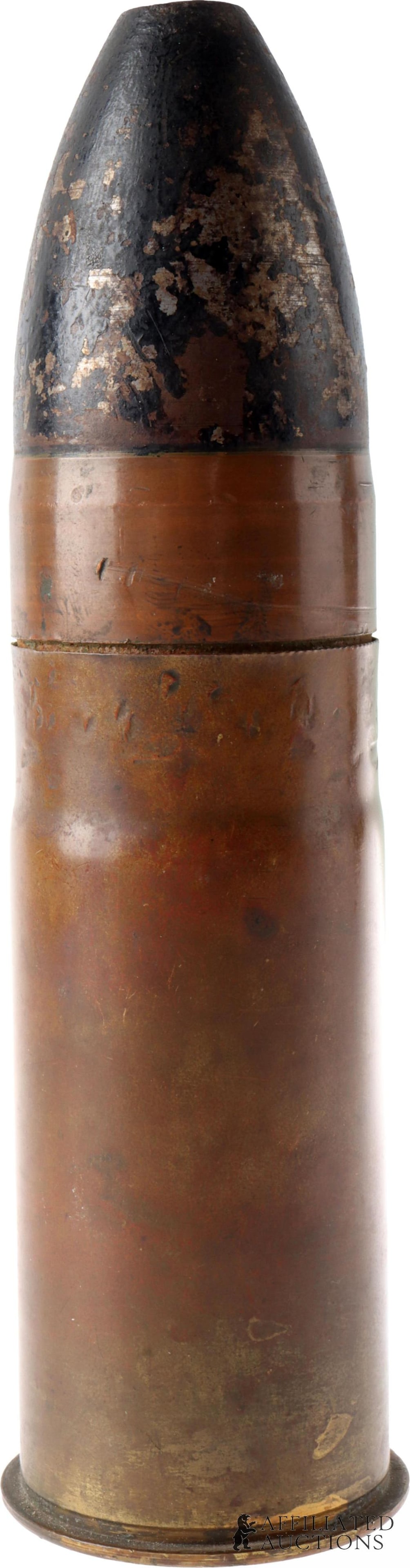 WWI US 37mm Cartridge for French M1916 Cannon (1 of 4)