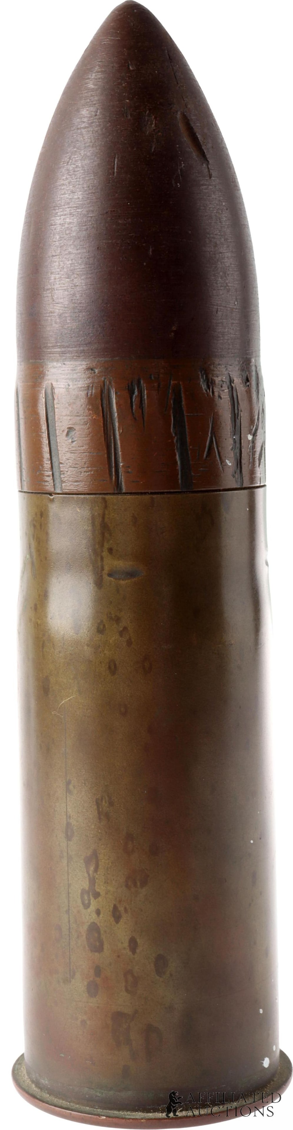 WWI US 37mm Cartridge for French M1916 Cannon (1 of 3)