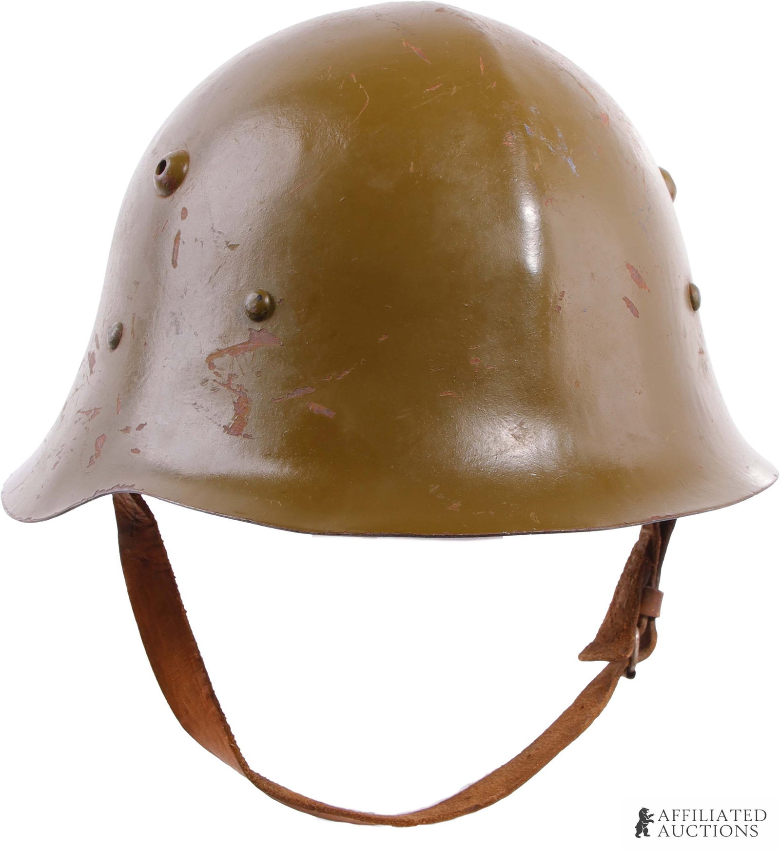Bulgarian M36 Type C Helmet WWII (1 of 6)