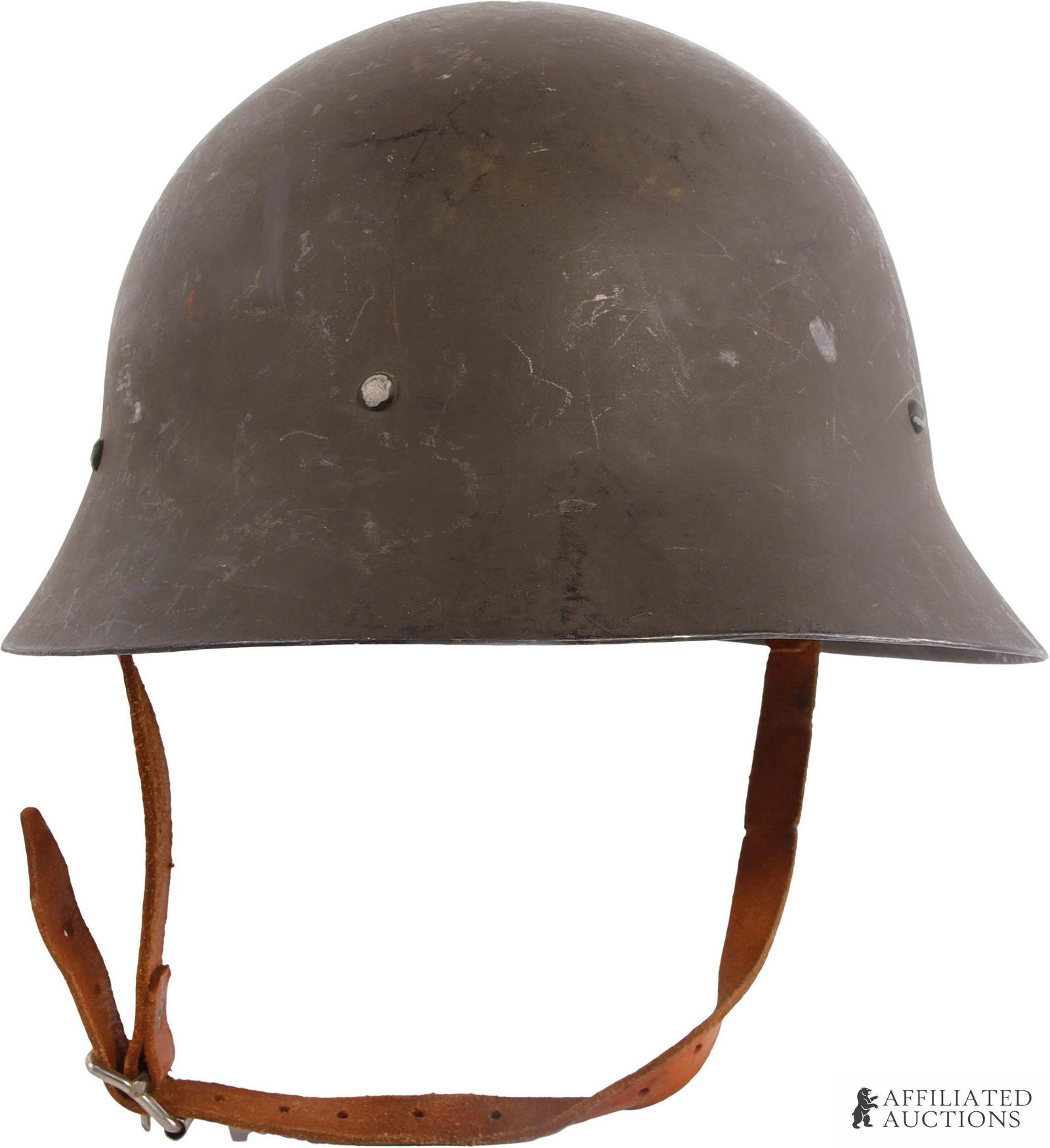 Model 1926 Swedish Helmet WWII Cold War (1 of 6)