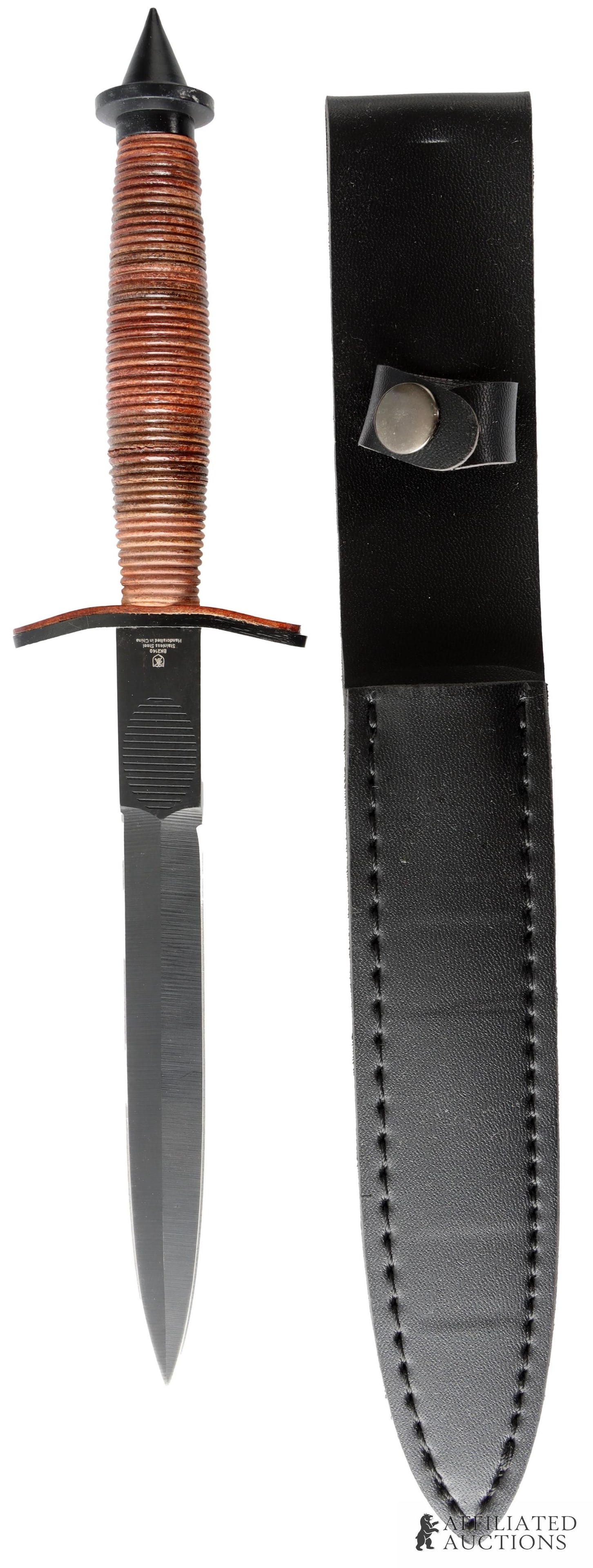 V-42 Stiletto Military Fighting Knife with Sheath (1 of 5)
