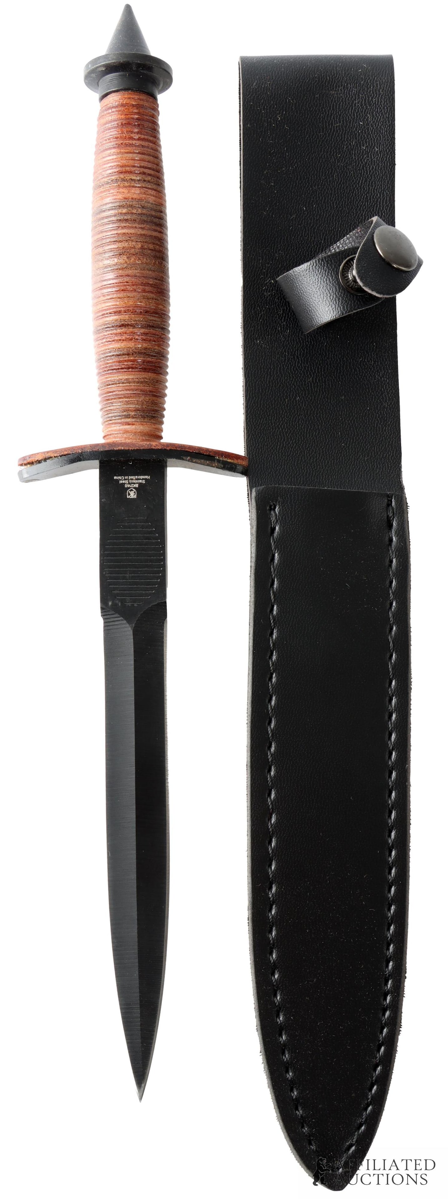 V-42 Stiletto Military Fighting Knife with Sheath (1 of 5)
