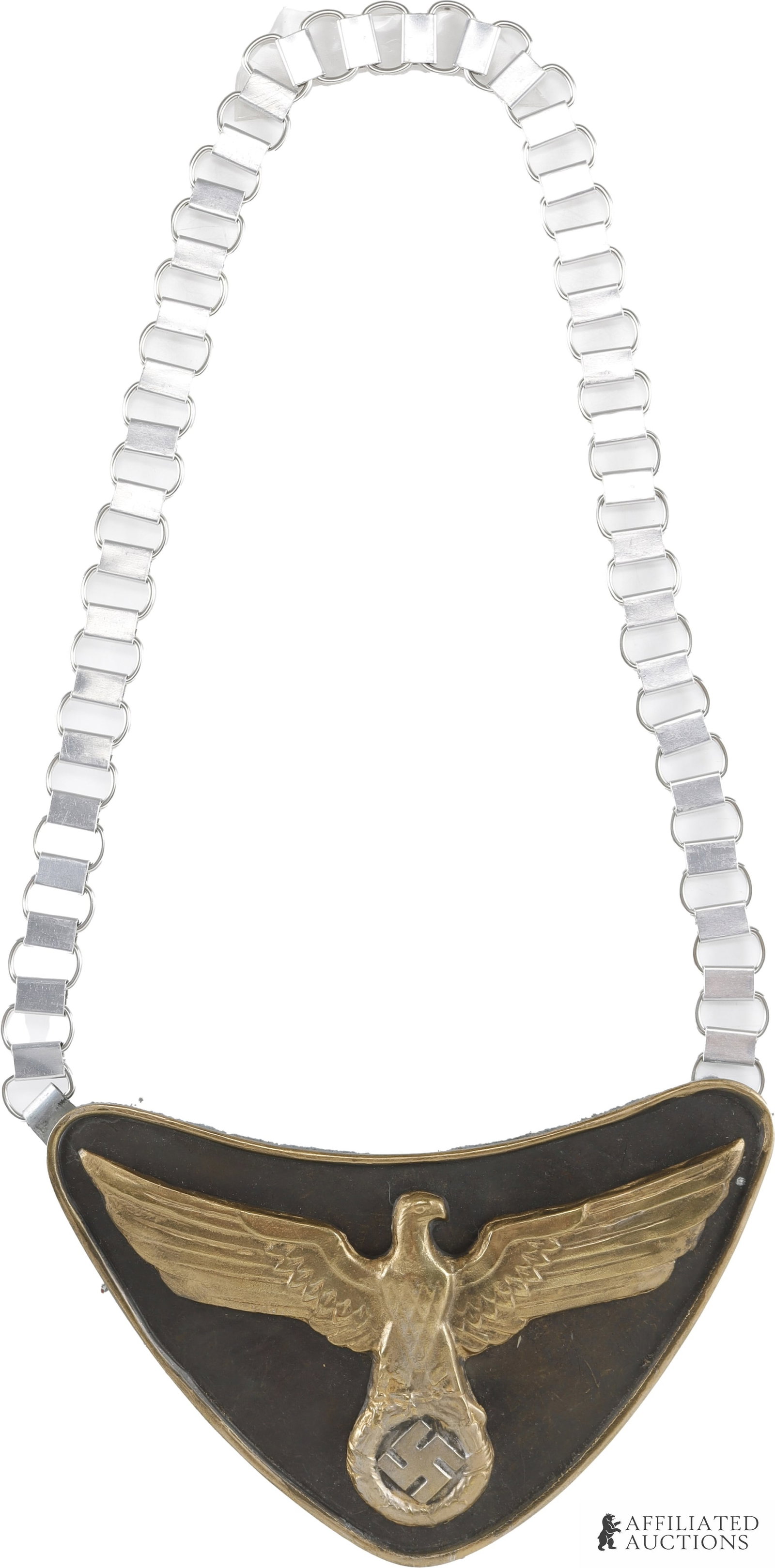 NSDAP Gorget with Chain WWII German Third Reich (1 of 3)