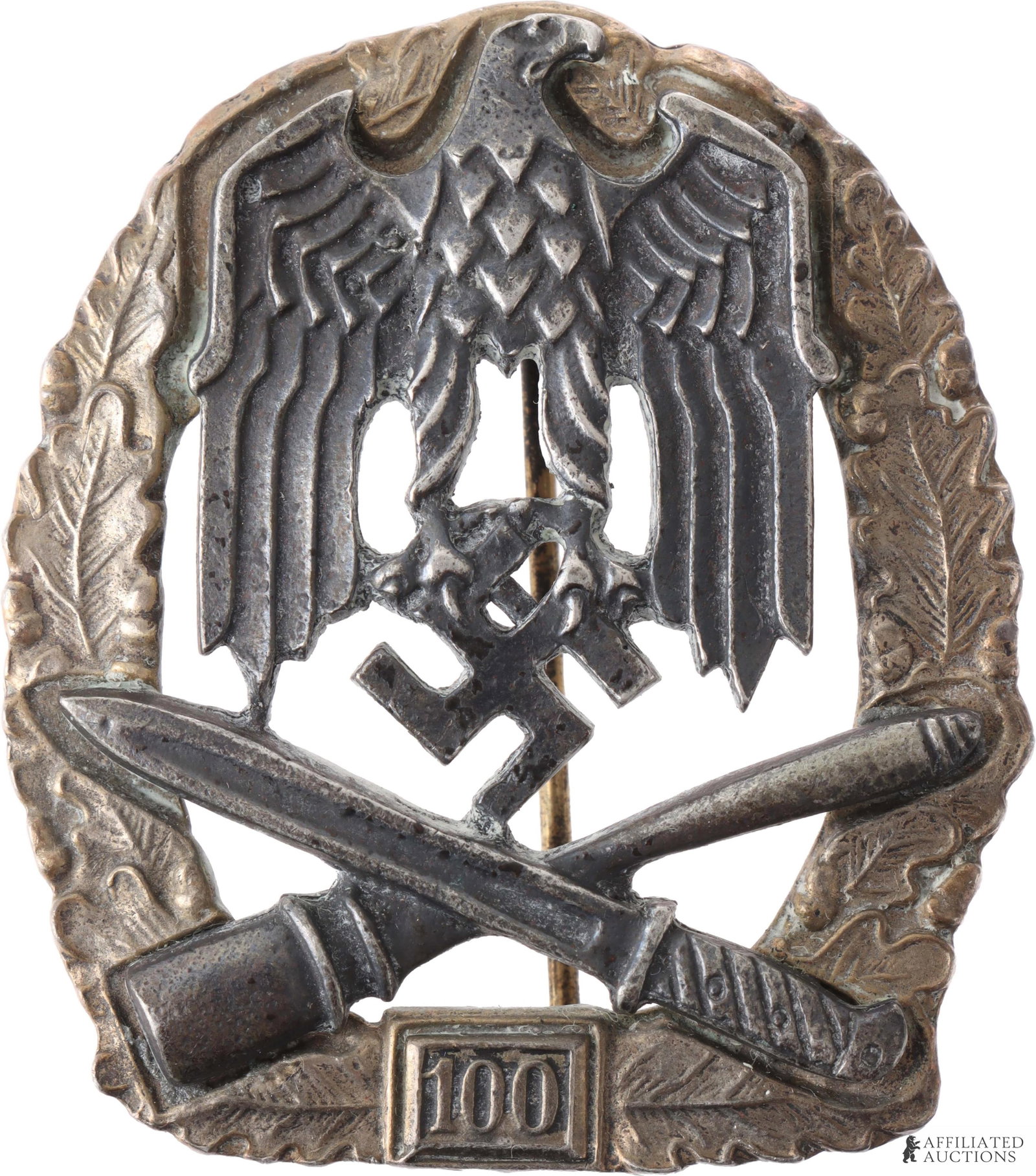 R. Souval General Assault 100 Engagements Badge (1 of 2)