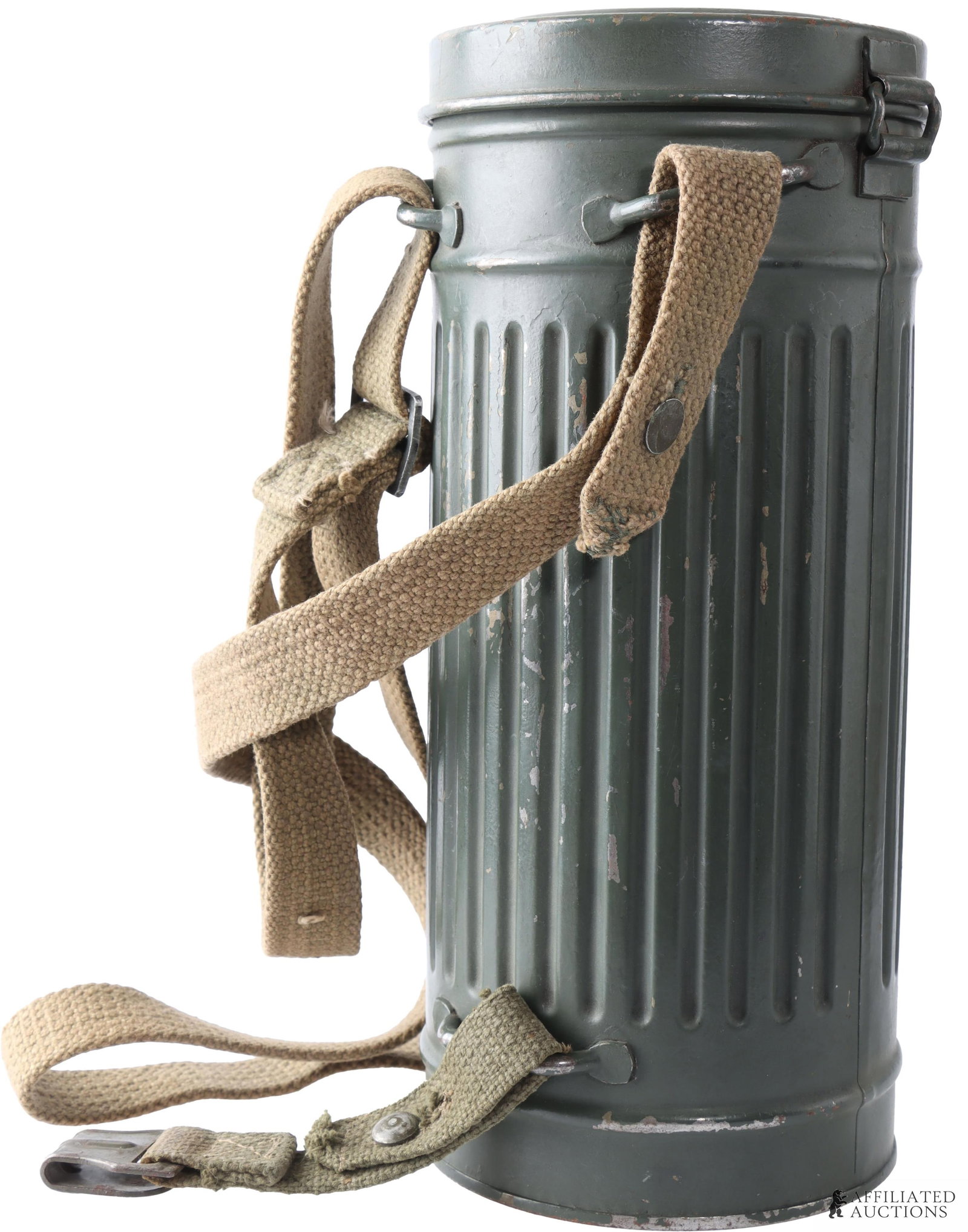 M38 Gas Mask Canister WWII German Third Reich (1 of 3)