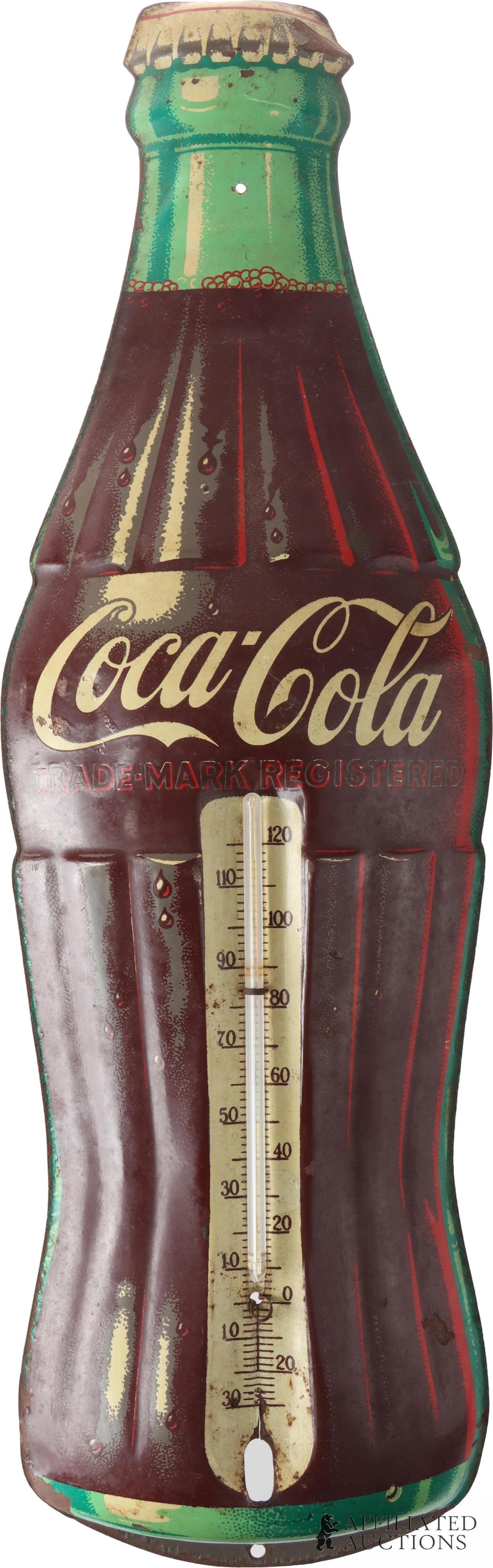 Coca Cola Advertising Thermometer Robertson (1 of 3)