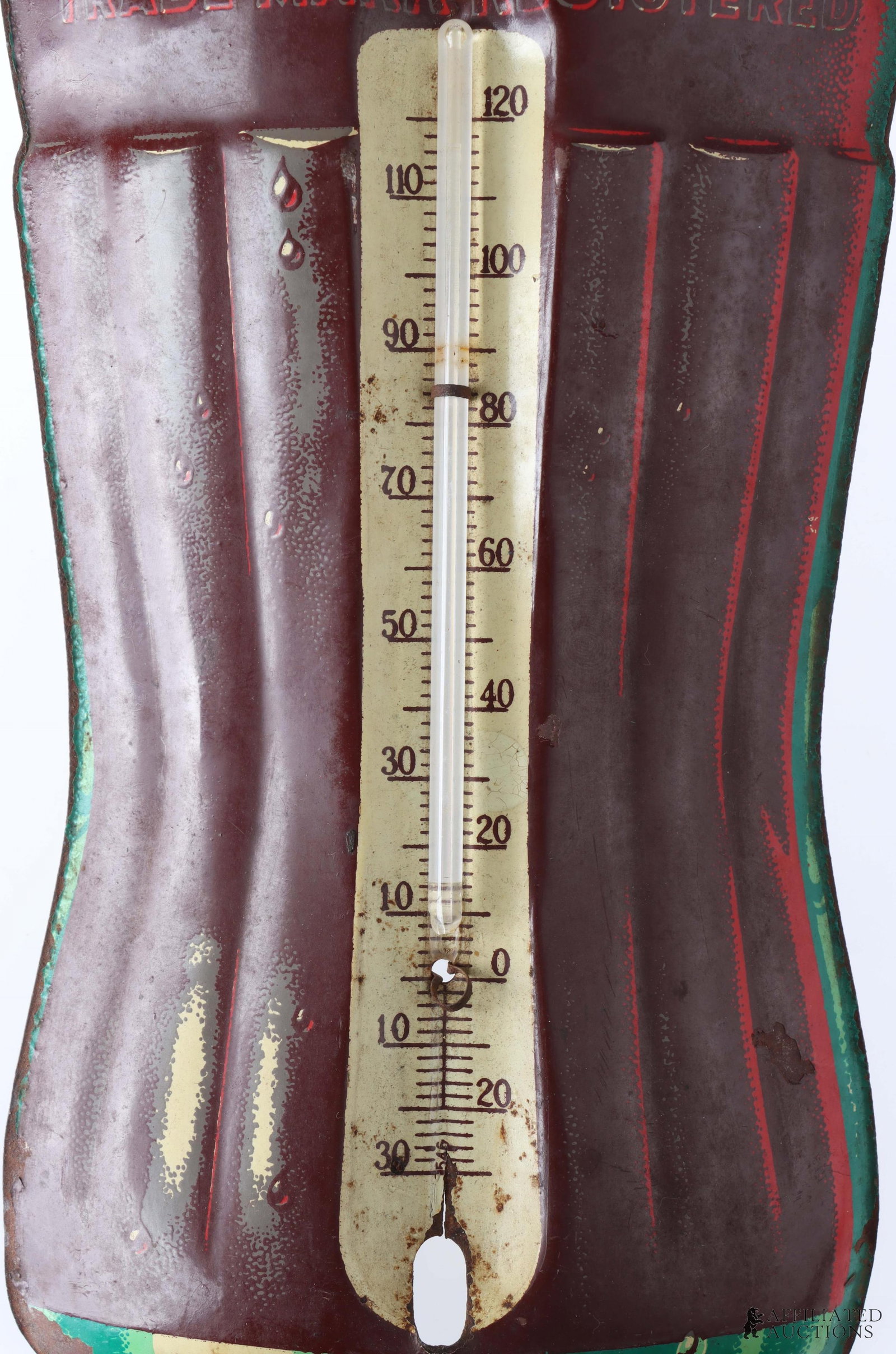 Coca Cola Advertising Thermometer Robertson - 2