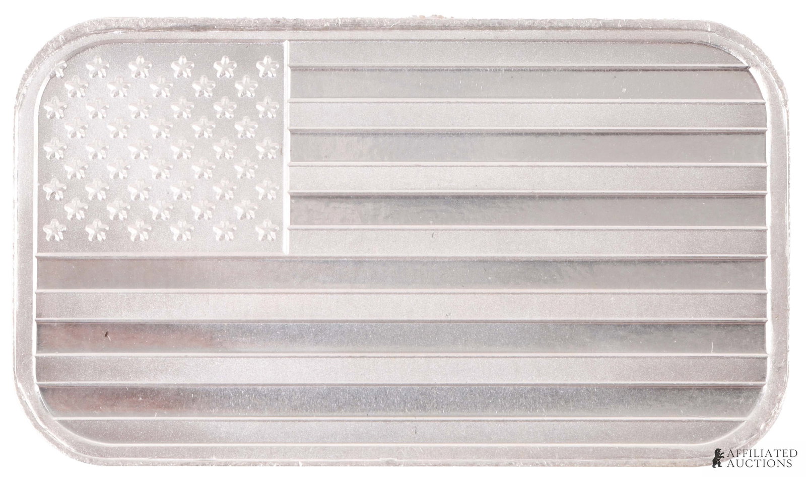 One 1 Ozt .999 Fine Silver Bullion Bar (1 of 2)