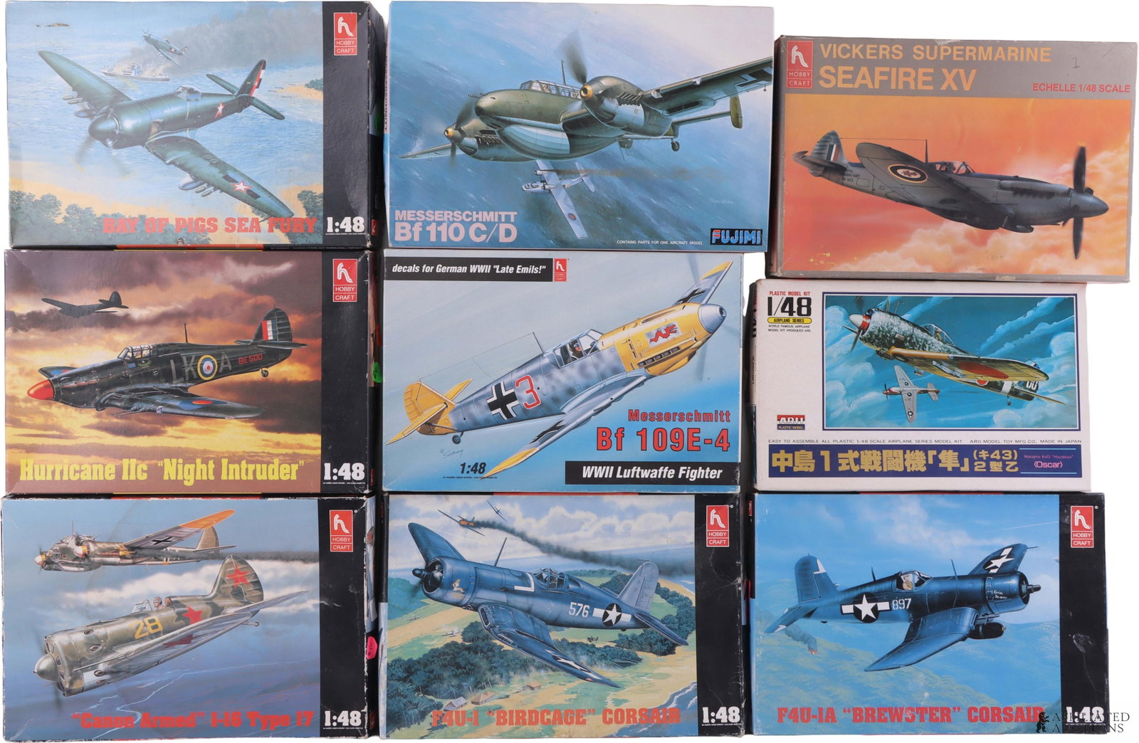 Vintage Model Planes Lot of 9 (1 of 4)
