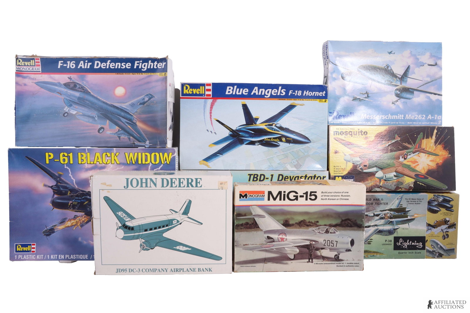Vintage Model Planes Lot of 9 (1 of 5)