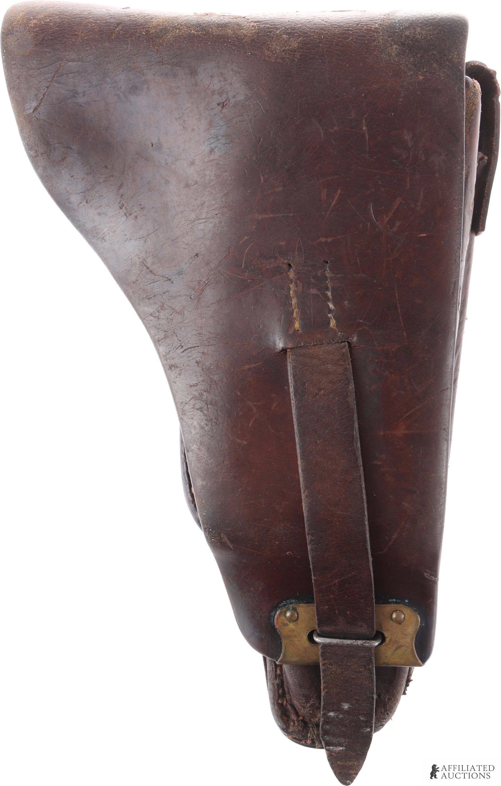 Bulgarian Luger Holster Horse Model Two-Mag Pouch (1 of 8)