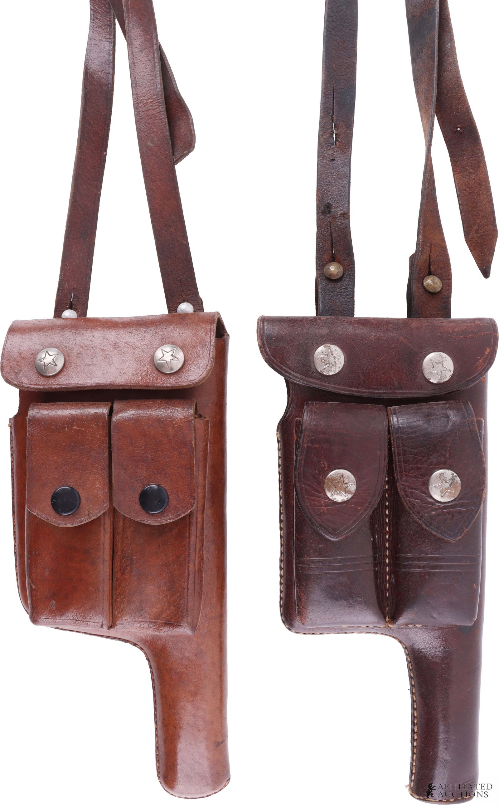 Chinese Mauser C96 Pistol Holster Lot of 2 (1 of 10)